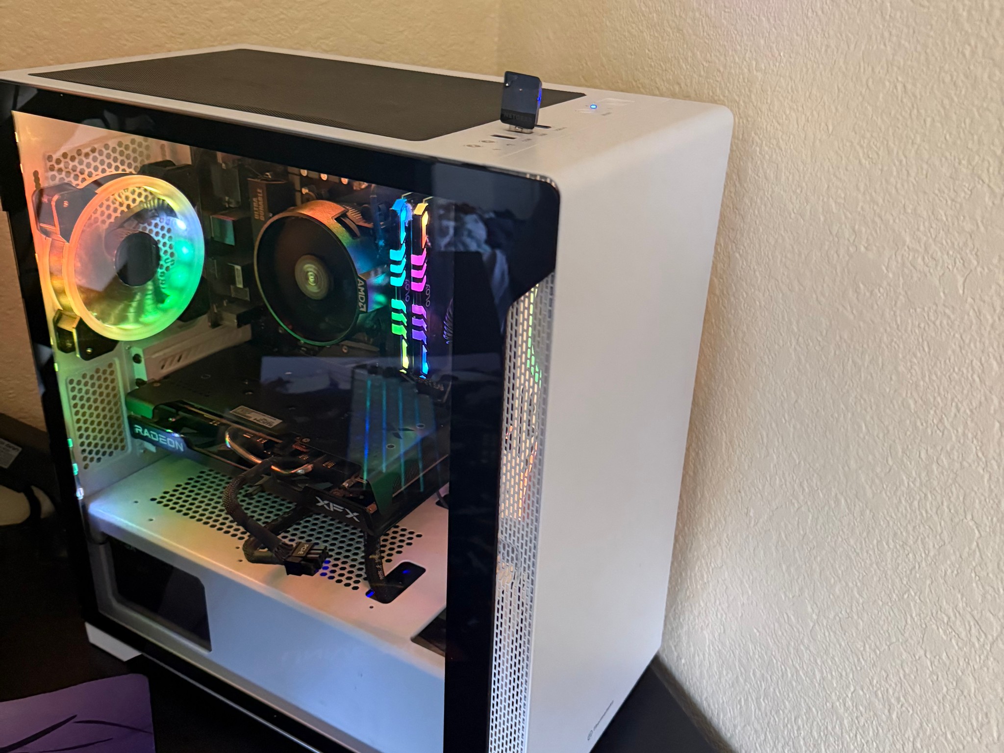 Radeon RX 6500 XT Custom Gaming PC - Ryzen 5 4500, 16GB RAM, 512GB SSD