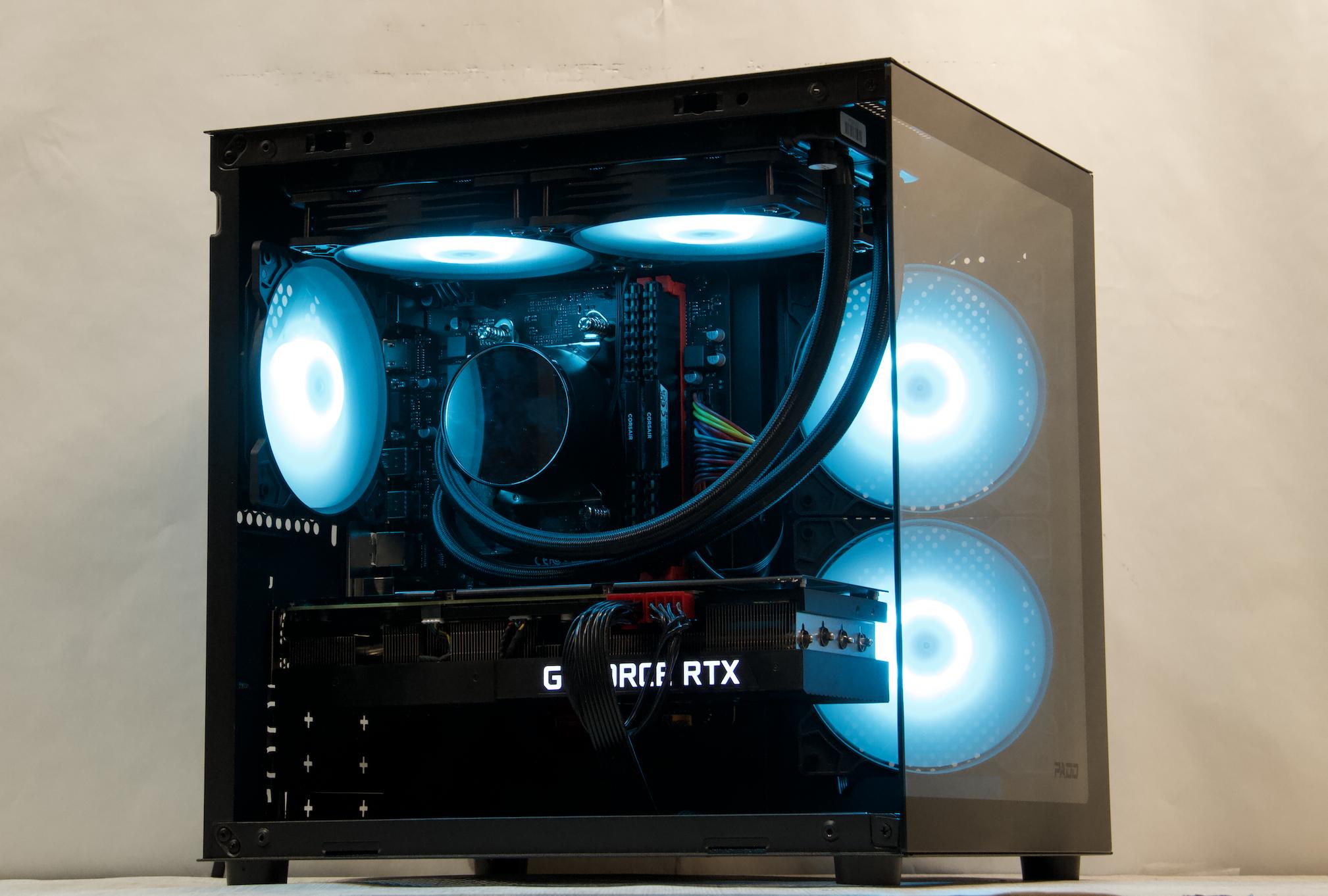 RTX 3080, Ryzen 7 3700X, 32GB DDR4, 1TB NVMe SSD, WiFi - 1440p Gaming PC