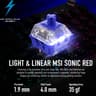 (BNIB) MSI Vigor GK71 Sonic Blue US Mechanical RGB Gaming Keyboard