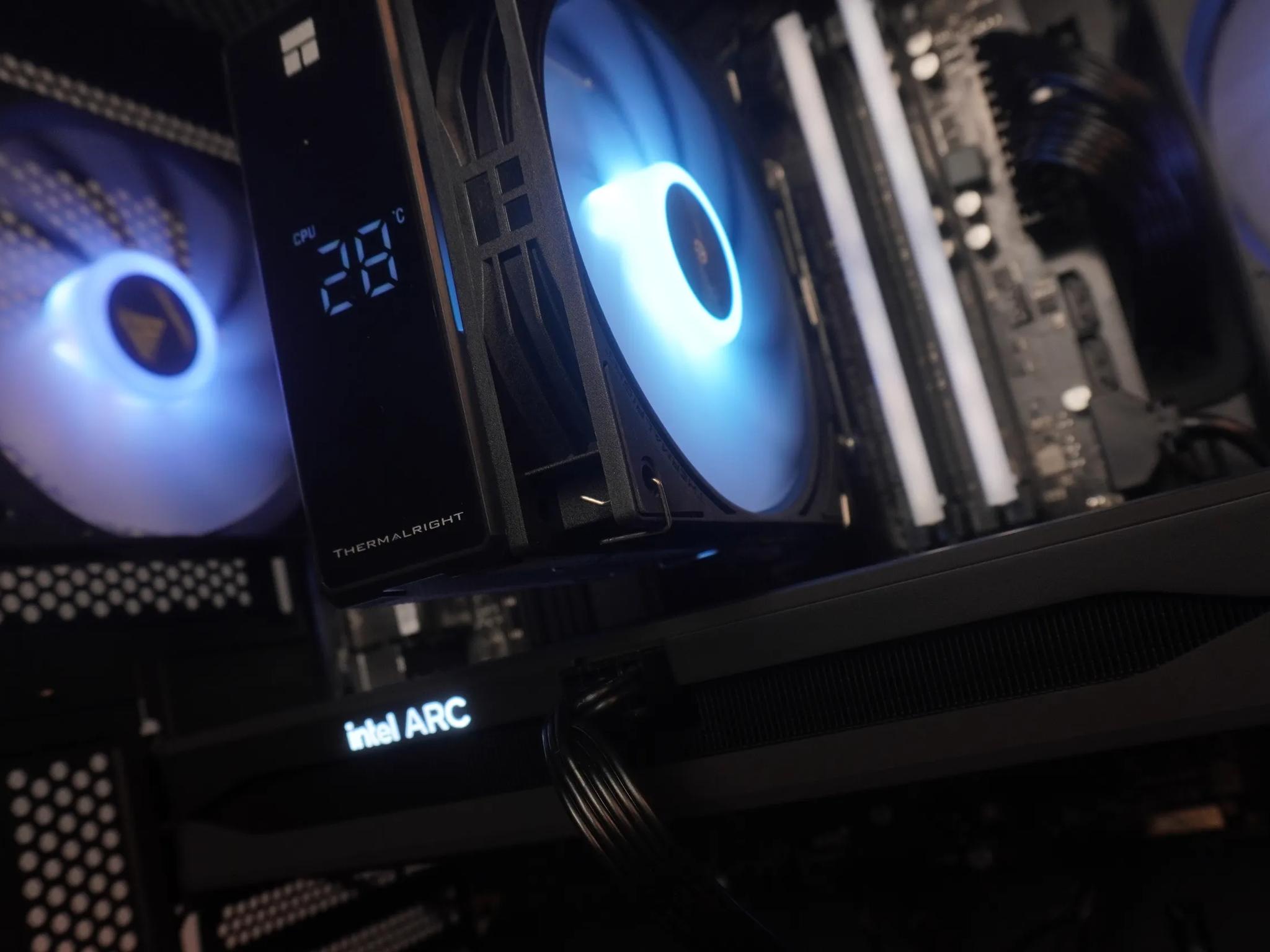 🖤STEALTH🖤 1440p/1080p GAMING MACHINE 💙 I5 12400f 💙 Intel Arc B580  | 32GB | 1TB | WIFI