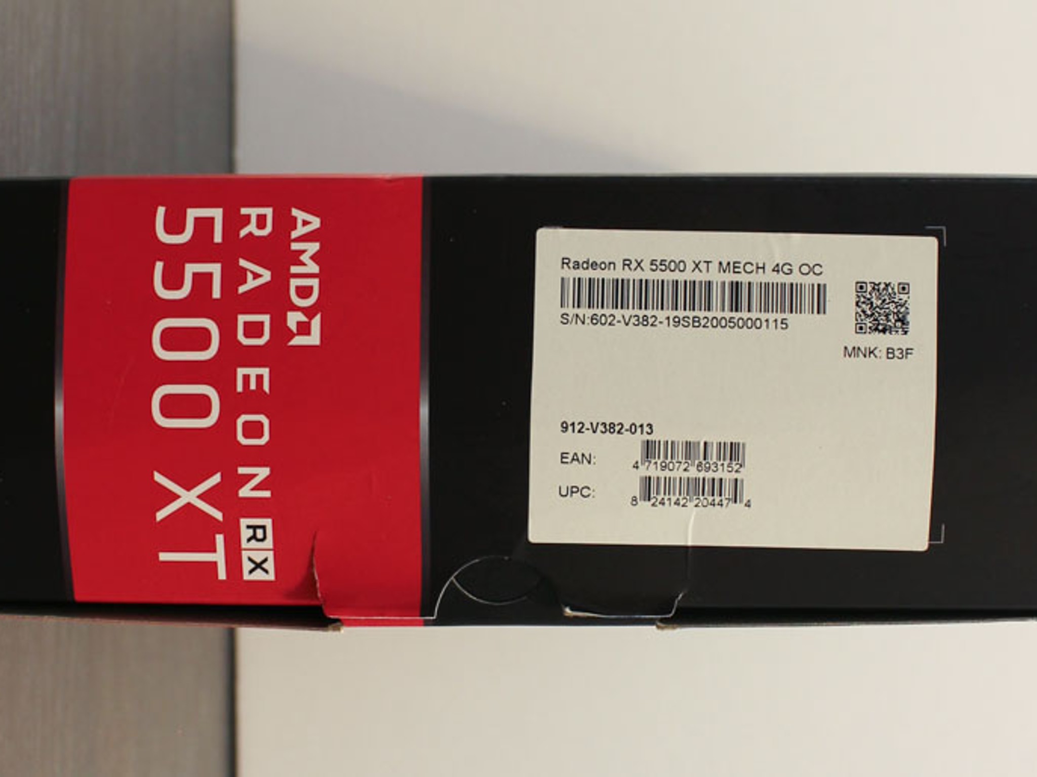 MSI Radeon RX 5500 XT MECH 4G OC - Used