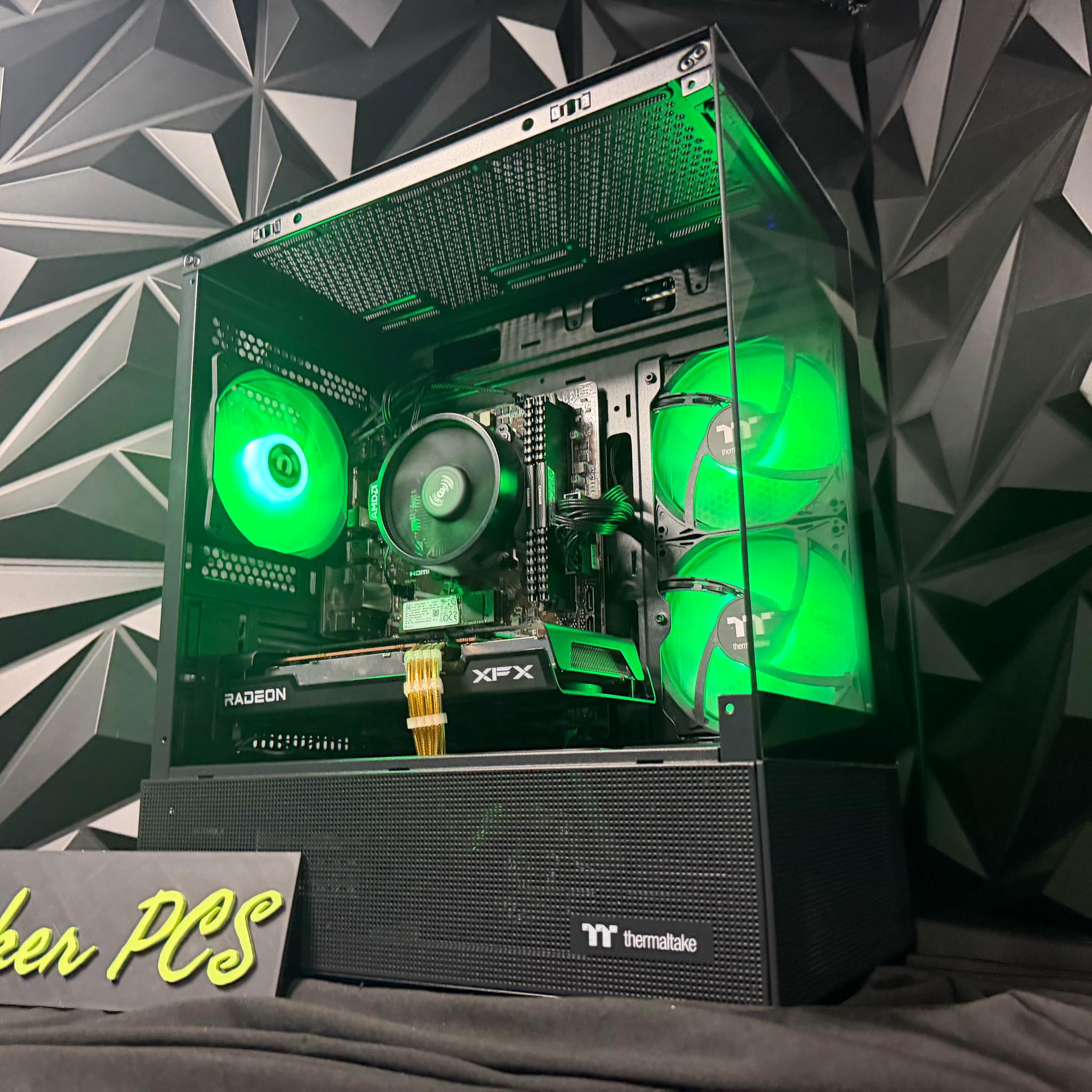 🦷✨ GOLD TOOTH ✨🦷Ryzen 5 5500| RX 6600| 16 GB DDR4| 500 GB SSD| 650W PSU