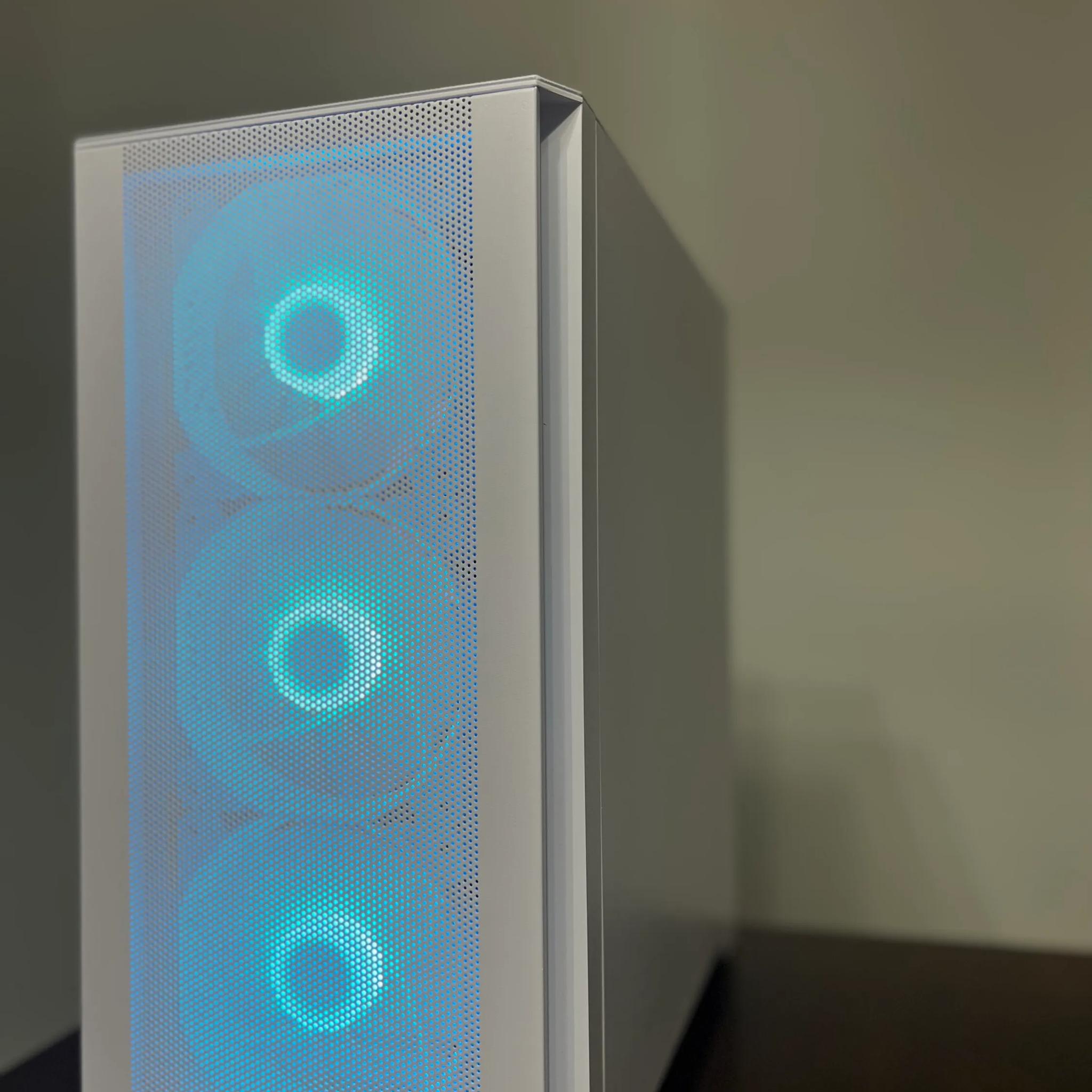 ⚪❄️ Ryzen 5 3600 | GTX 1060 6GB 🧊| 16GB Ram 🧊| 512GB Gen4 NVME ❄️Custom White PC ⚪