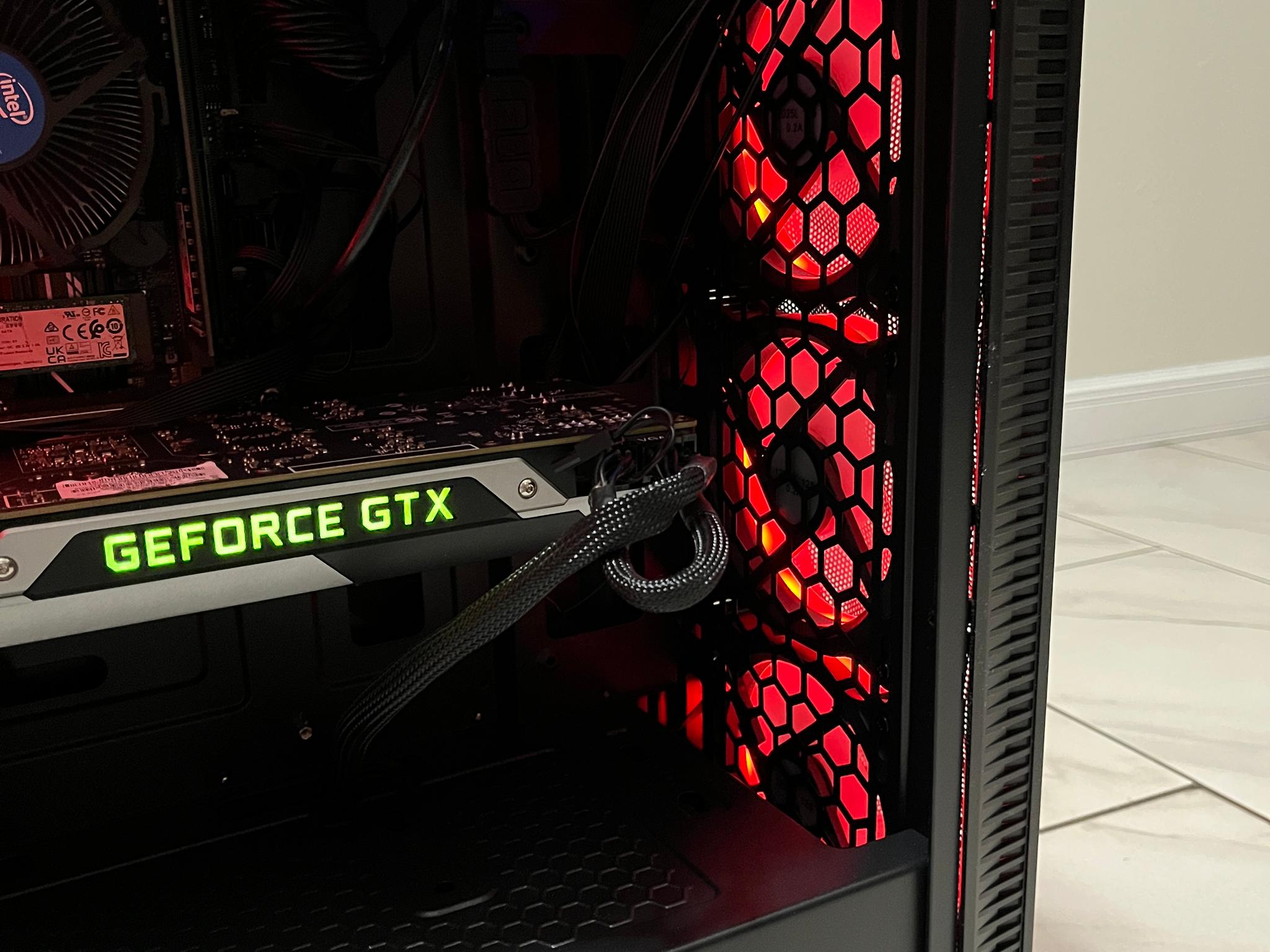 NVIDIA GTX 780 Ti, Intel Core i3-9100f, 16GB RAM, 870 GB Storage - RGB Gaming PC w/ Wi-Fi & BT