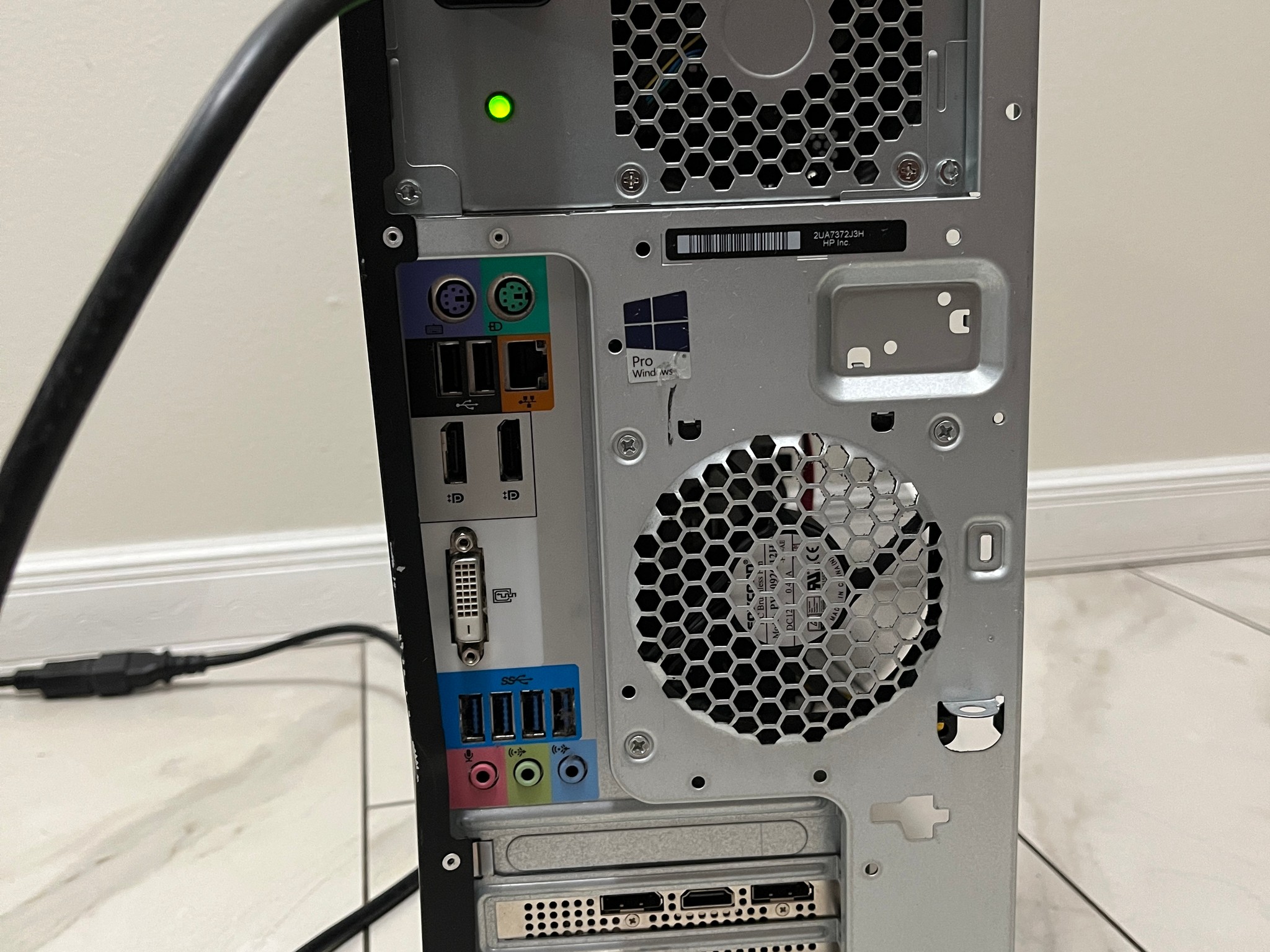 NVIDIA RTX 2070, Intel i7-6700, 16GB RAM, 750GB Storage - HP Z240 Gaming PC w/Wi-Fi & BT