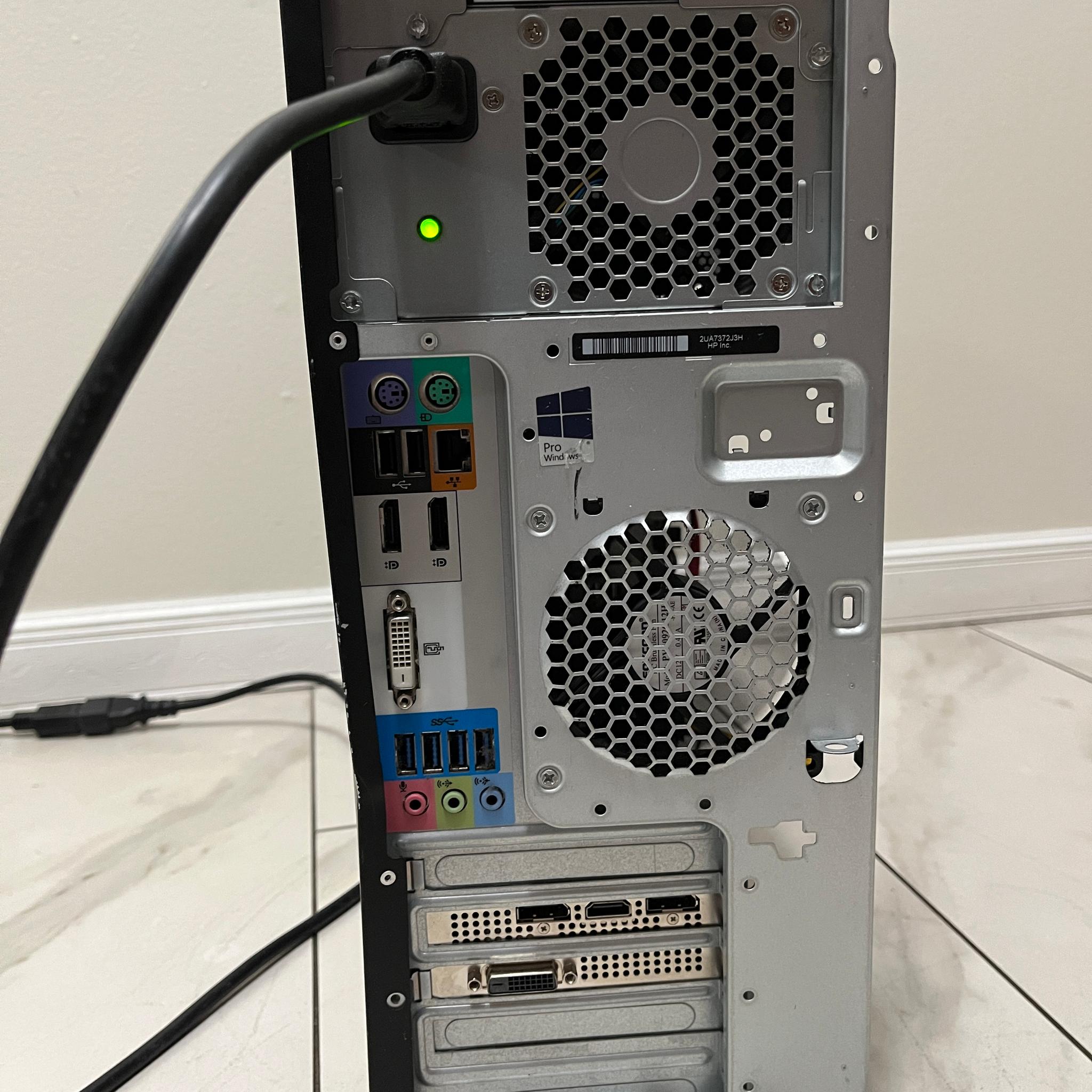 NVIDIA RTX 2070, Intel i7-6700, 16GB RAM, 750GB Storage - HP Z240 Gaming PC w/Wi-Fi & BT