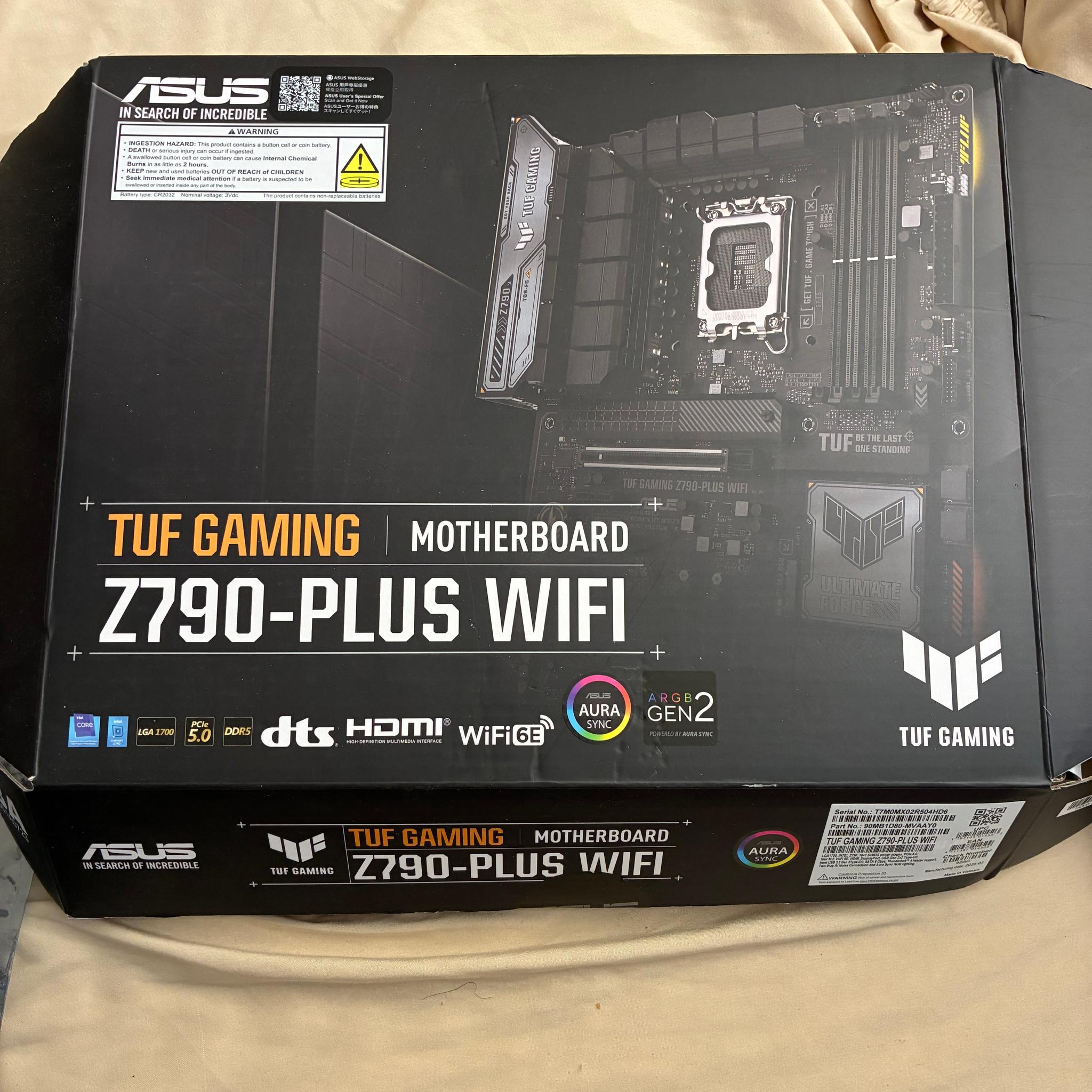 ASUS TUF Gaming Z790-PLUS WiFi ATX