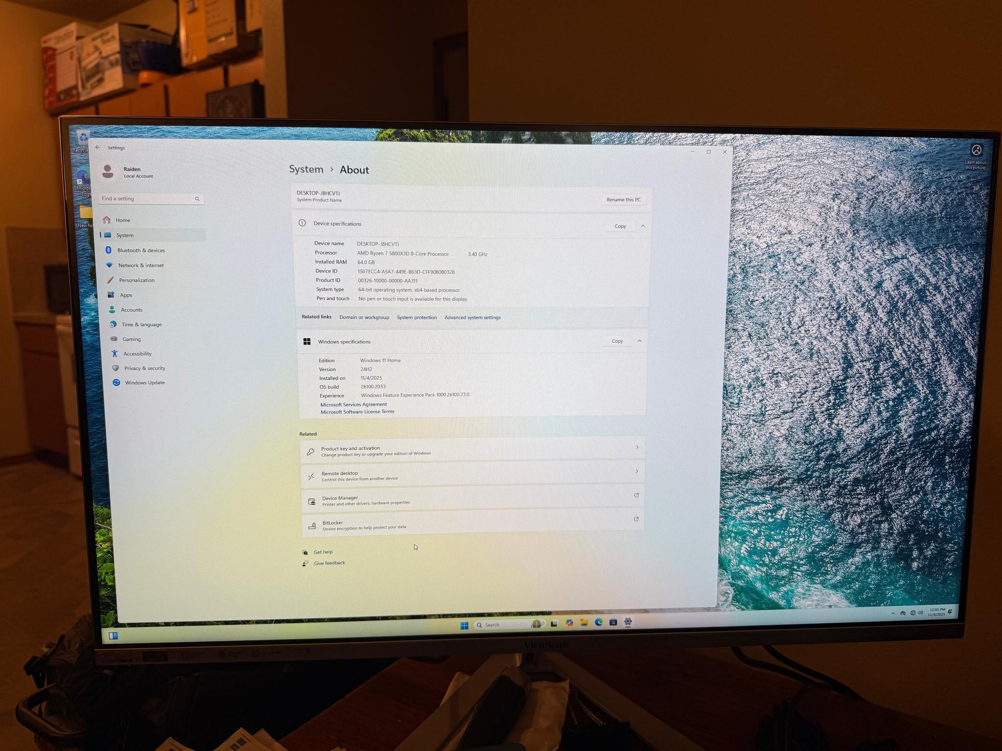 Gaming PC: 5800X3D, 5060ti 16GB(new), 64GB DDR4, EVGA1000wPSU, 1TB Sam970 SSD, Win11, O11D case