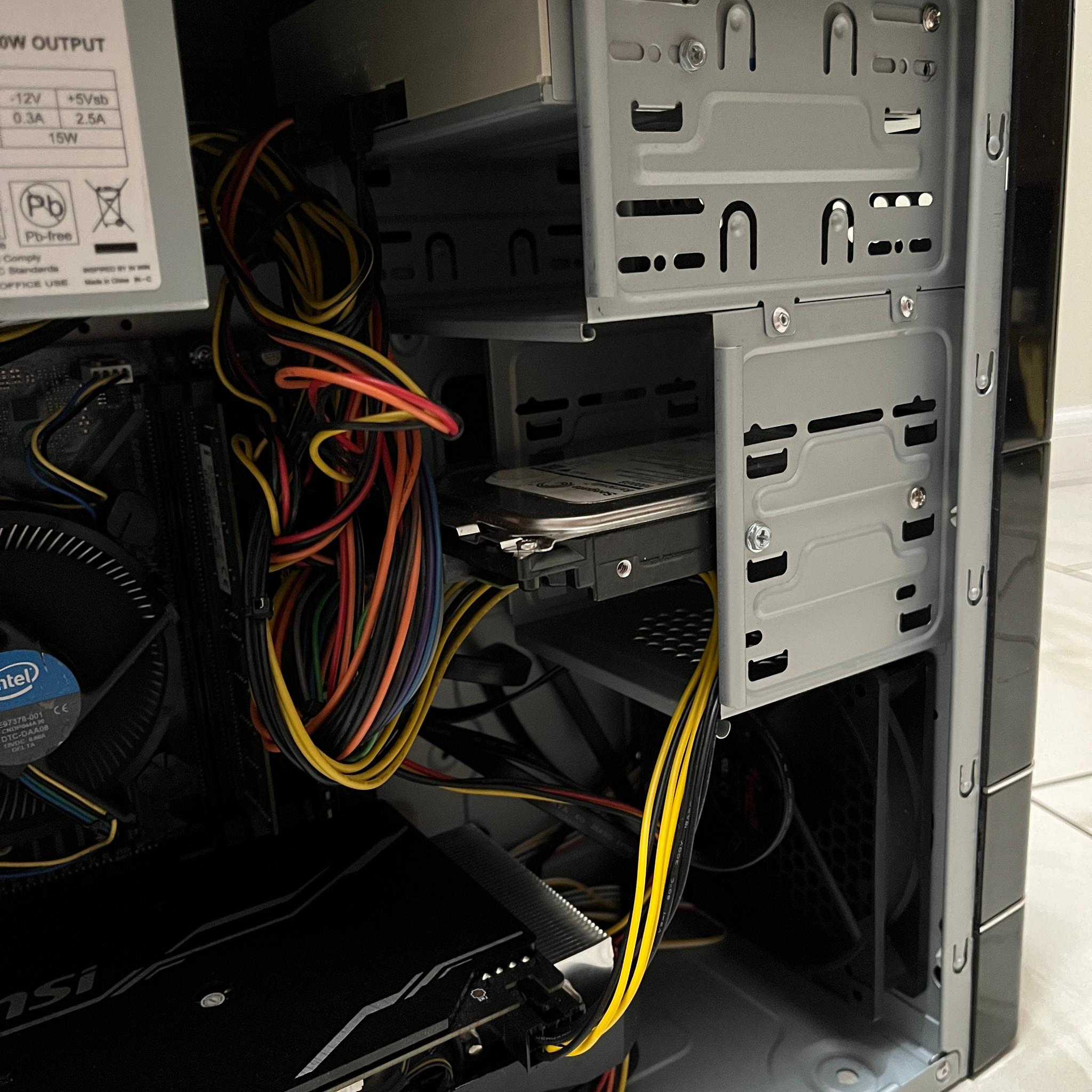 NVIDIA RTX 2060 Super, Intel Core i5-8400, 16GB RAM, 1.1 TB Storage, Sleeper Gaming PC w/ Wi-Fi & BT