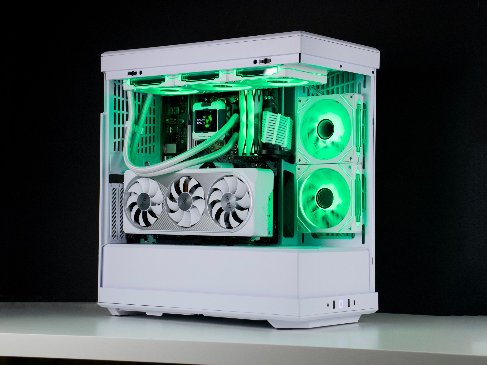 ❄️🧊💎Snowfall - Whiteout 1440P Gaming PC | RTX 4070, Ryzen 7 5800X, 32GB RAM, 1TB NVMe SSD - 💎🧊❄️