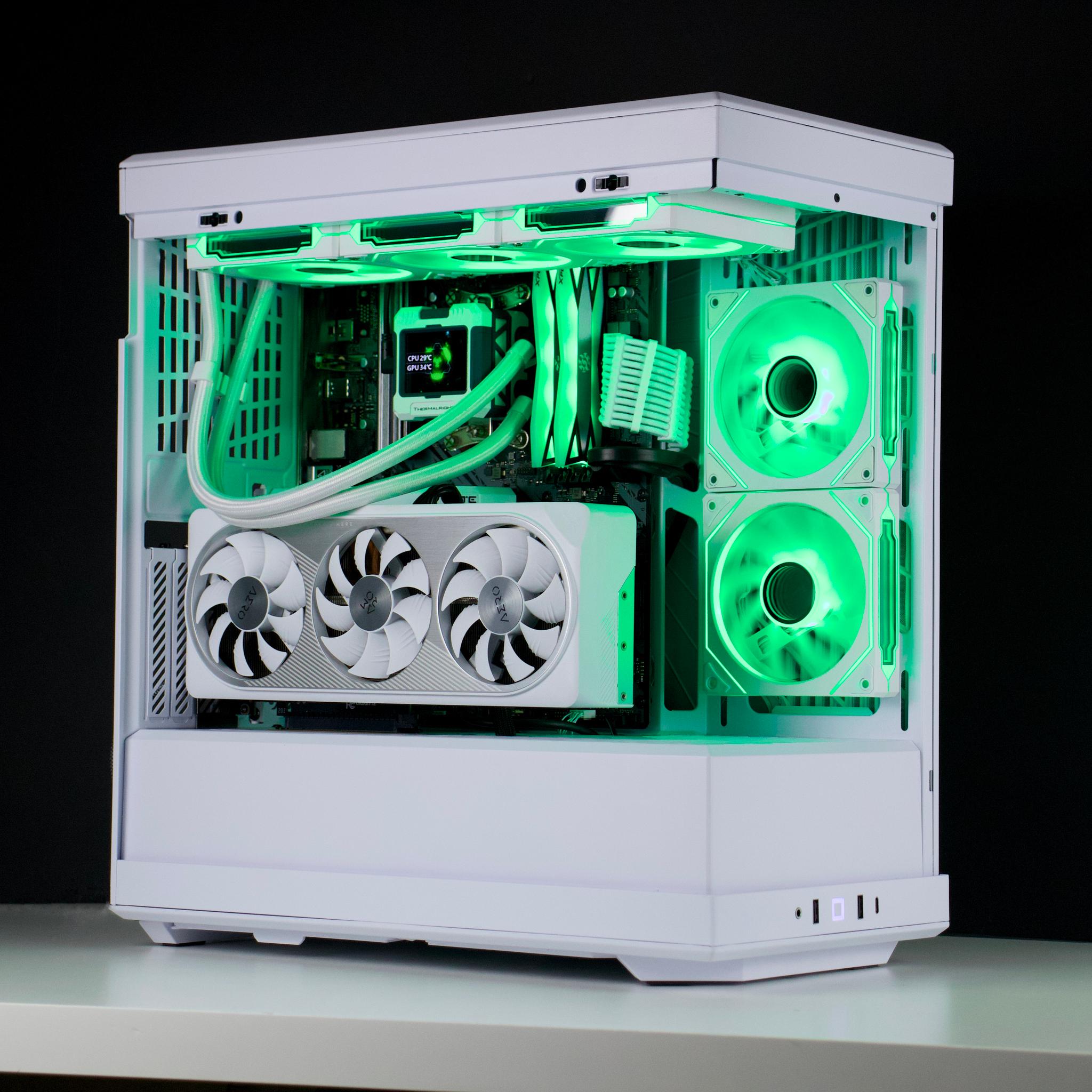 ❄️🧊💎Snowfall - Whiteout 1440P Gaming PC | RTX 4070, Ryzen 7 5800X, 32GB RAM, 1TB NVMe SSD - 💎🧊❄️