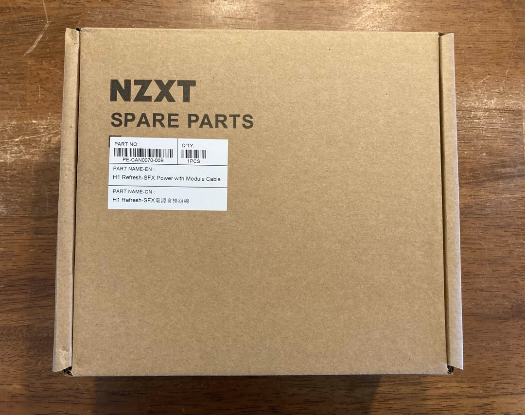 NZXT C750 750 Watt 80+ Gold Fully-Modular SFX Power Supply (NZXT
