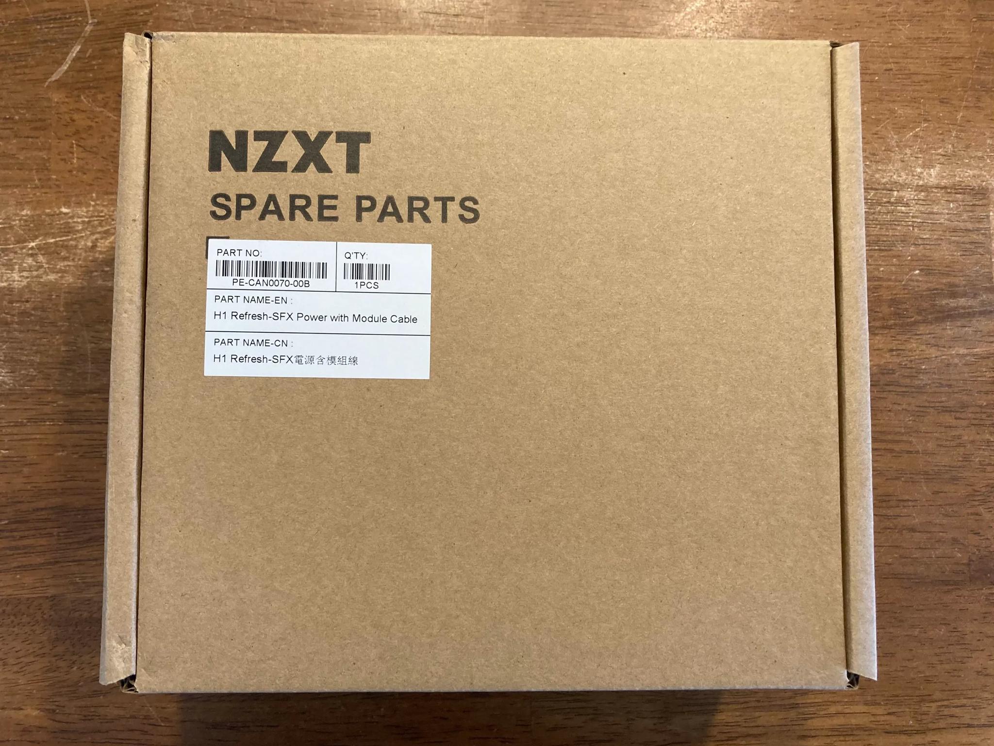 NZXT C750 750 Watt 80+ Gold Fully-Modular SFX Power Supply (NZXT H1 Refresh PSU)