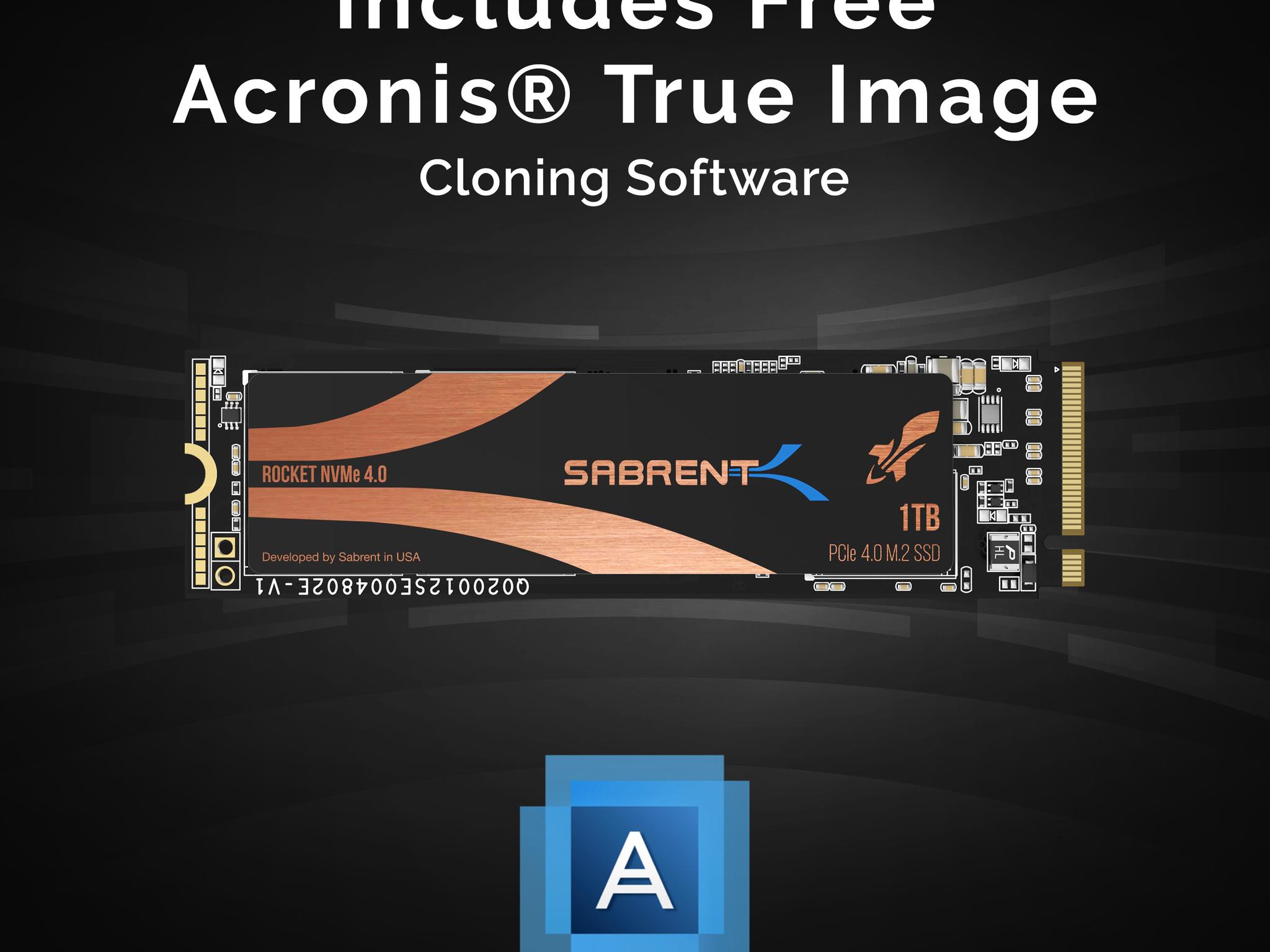 SABRENT 1TB Rocket Nvme PCIe 4.0 M.2 2280 SSD Maximum Performance Solid State Drive (Latest Version)