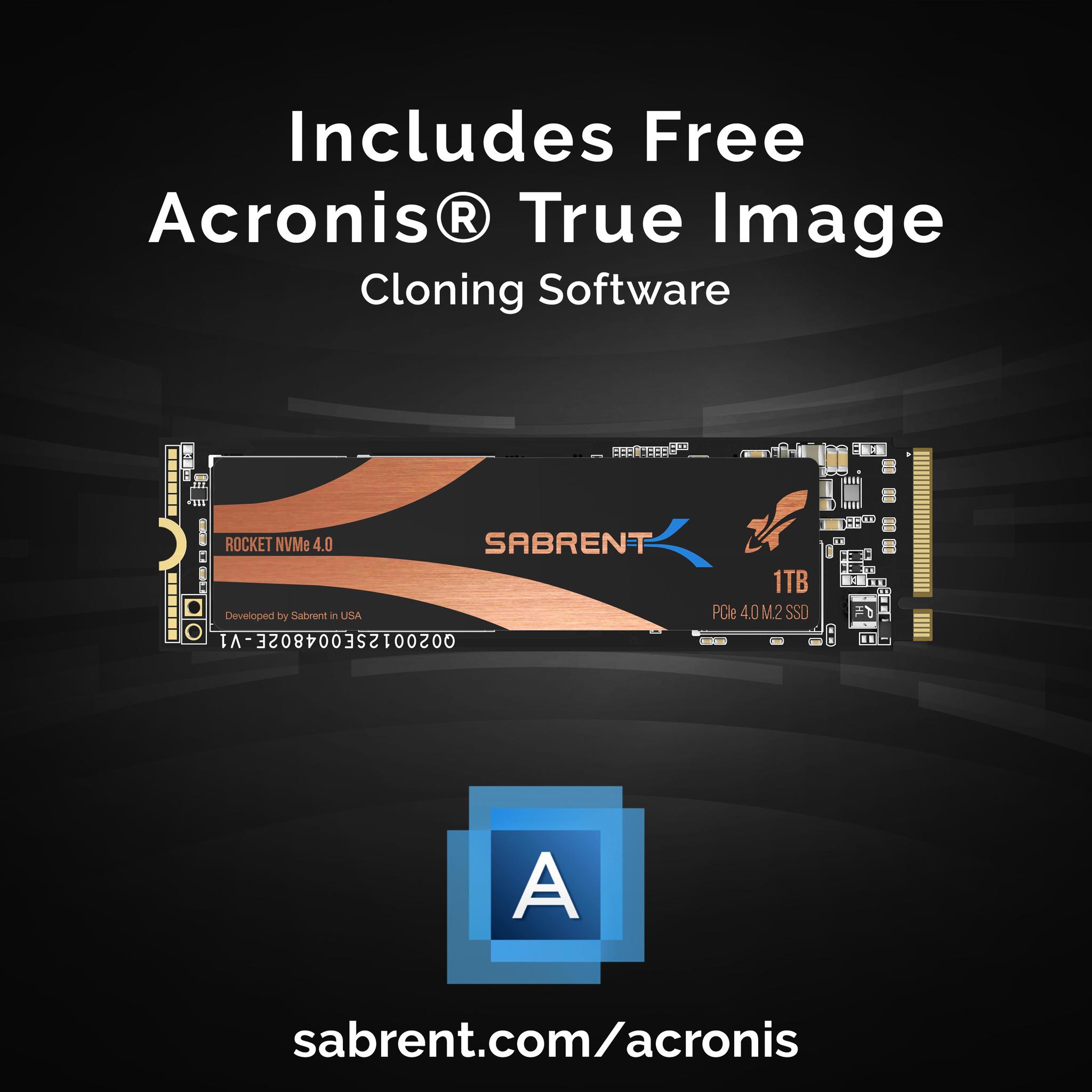 SABRENT 1TB Rocket Nvme PCIe 4.0 M.2 2280 SSD Maximum Performance Solid State Drive (Latest Version)