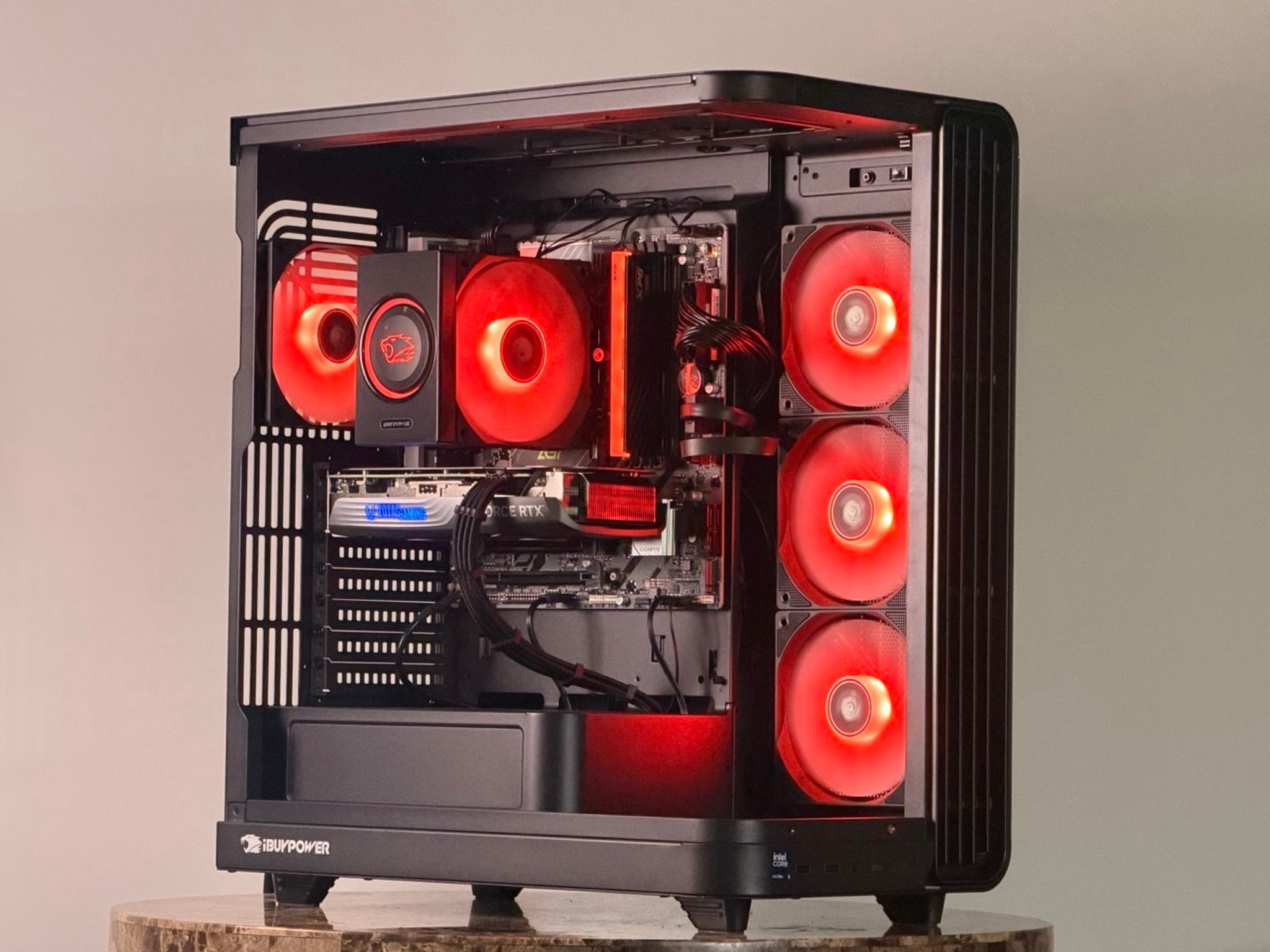 FREE SHIP 🖤🌈 Black RGB Gaming PC | RTX 4070 W/ WARRANTY | Core 5 225F | 1TB NVME SSD | 16 GB DDR5