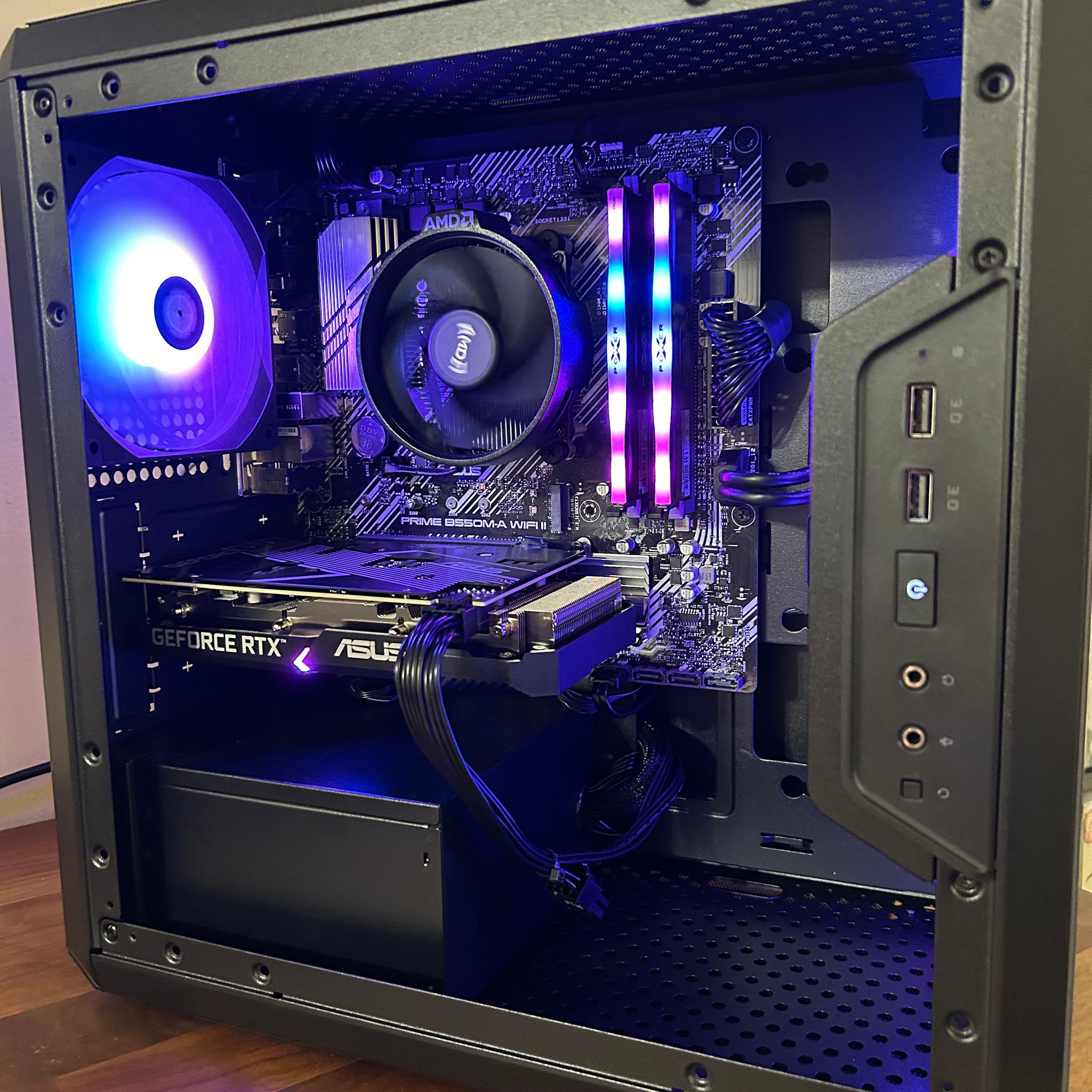**SALE** RTX 3060 12GB | Ryzen 5 5500 | 1TB SSD | WI-FI | The Mid-Range Beast V17