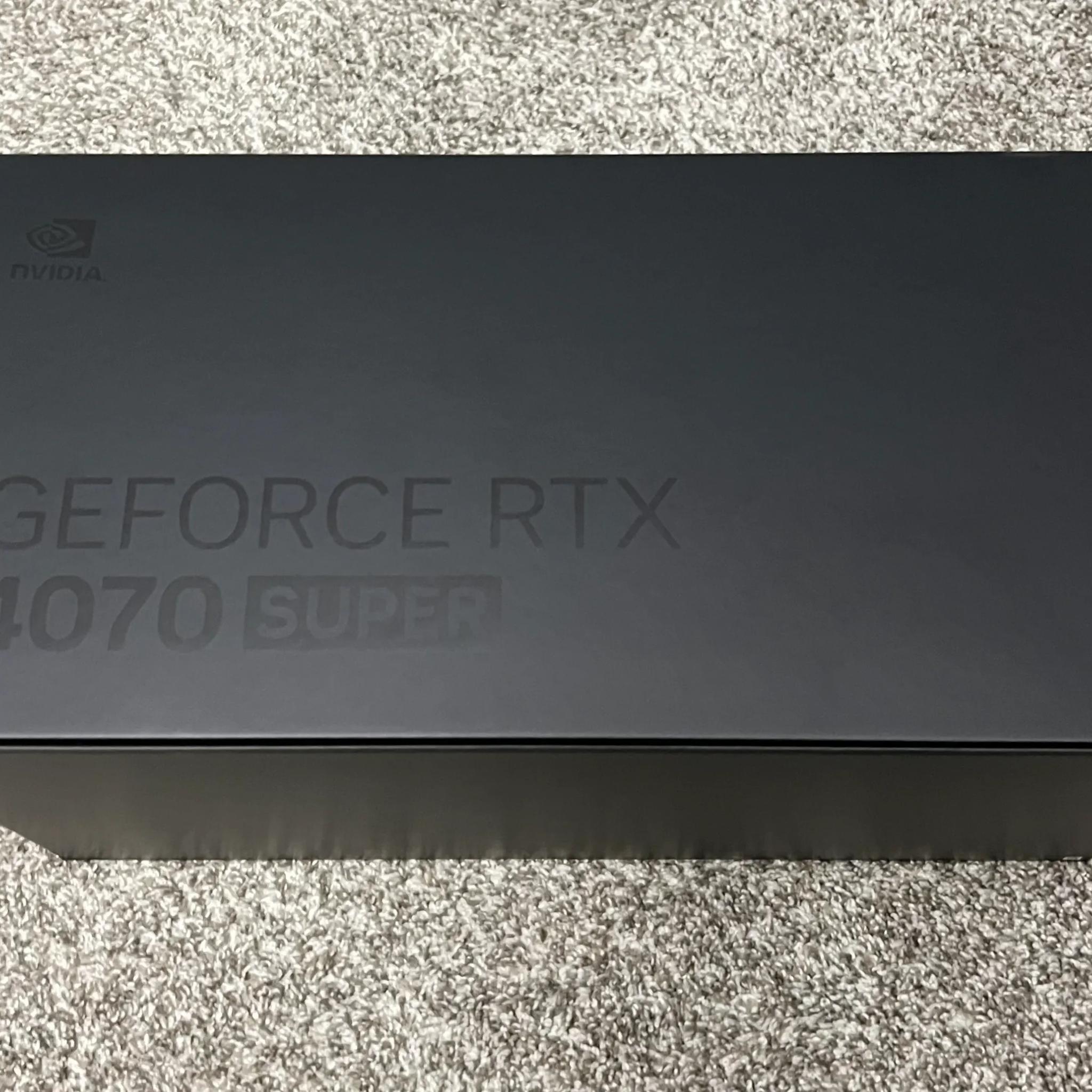 NVIDIA - GeForce RTX 4070 SUPER 12GB GDDR6X Graphics Card - Titanium/Black