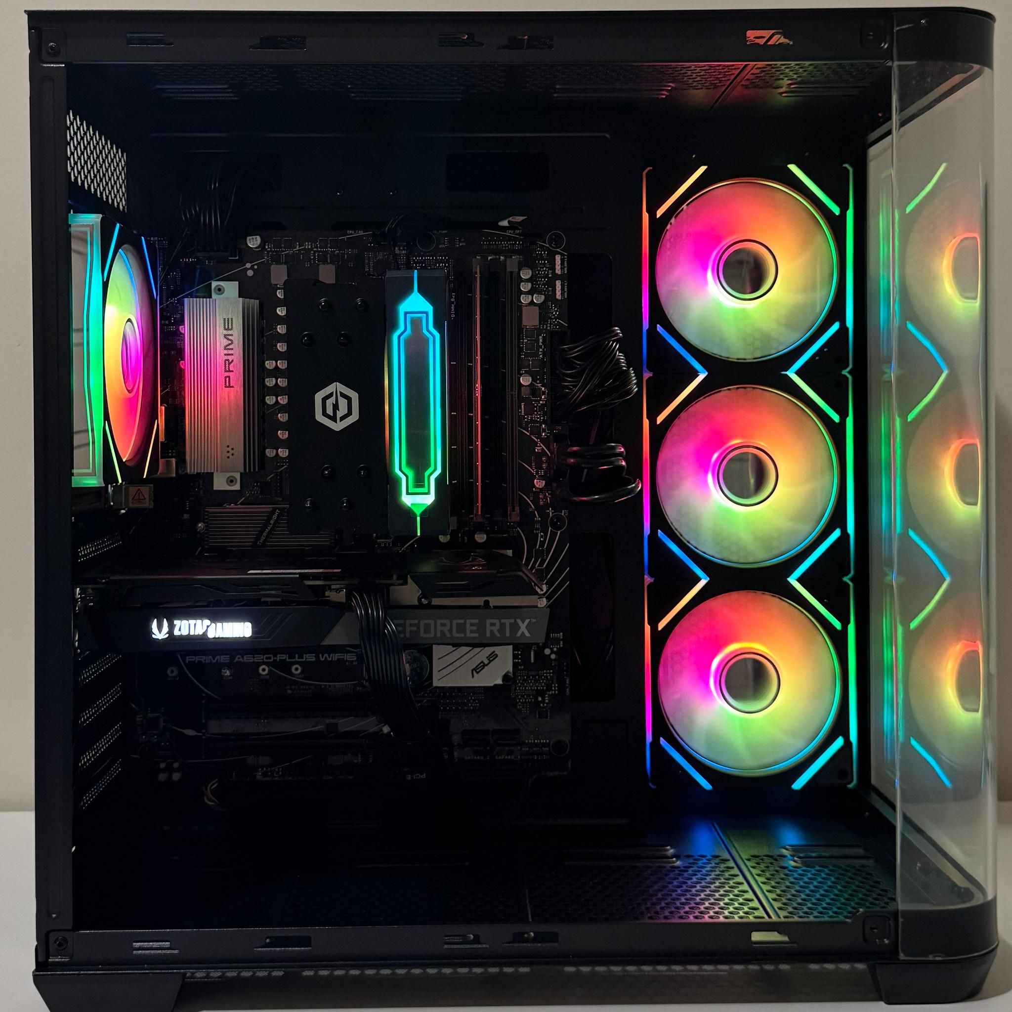 AMD Ryzen 5 8400F 32GB DDR5 RAM GeForce RTX 3060 Ti WD Black SN850X 1TB NVMe SSD AM5 Gaming PC