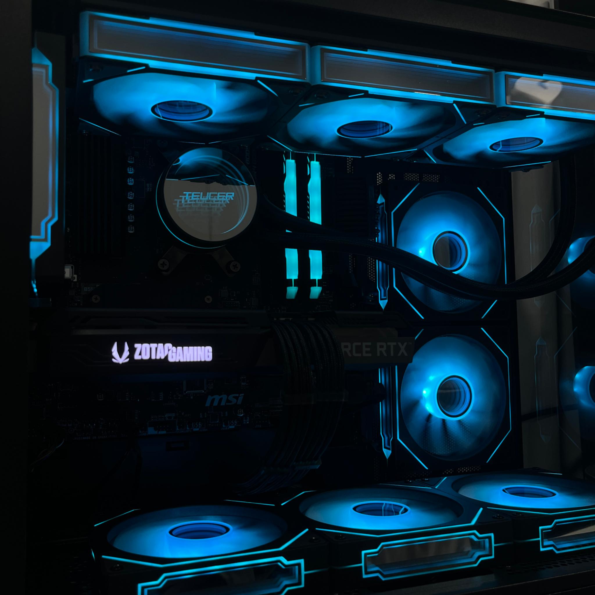 GLAMOROUS GAMING PC | RTX 3070 | Ryzen 5 5600 | 32 GB RAM | 1 TB NVME | WIFI + BLUETOOTH