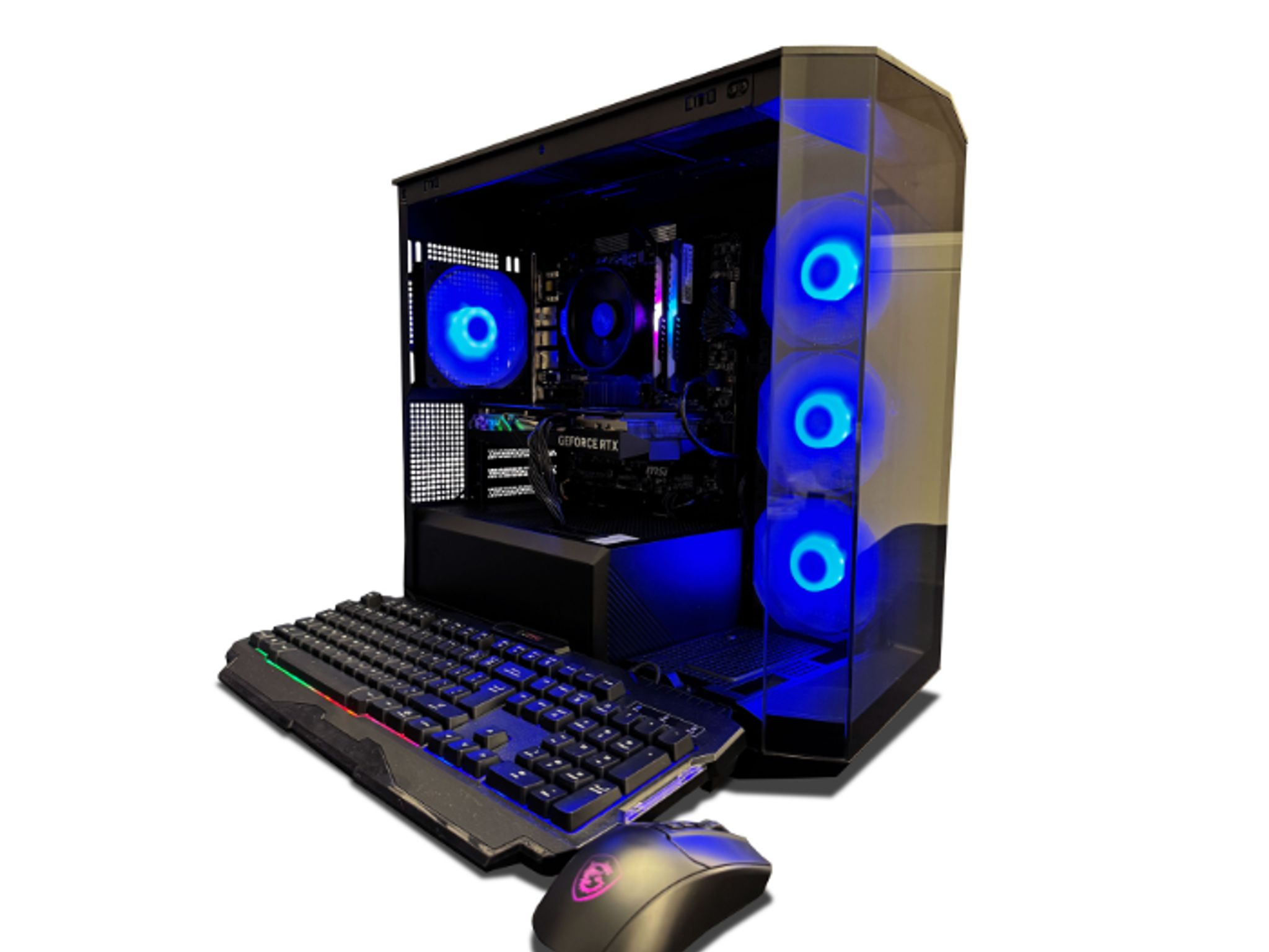 TitanX 4060 PC AMD Ryzen 5 5600X, Geforce RTX 4060, 1TB NVME SSD, 16GB DDR4 RAM 3600, Windows 11