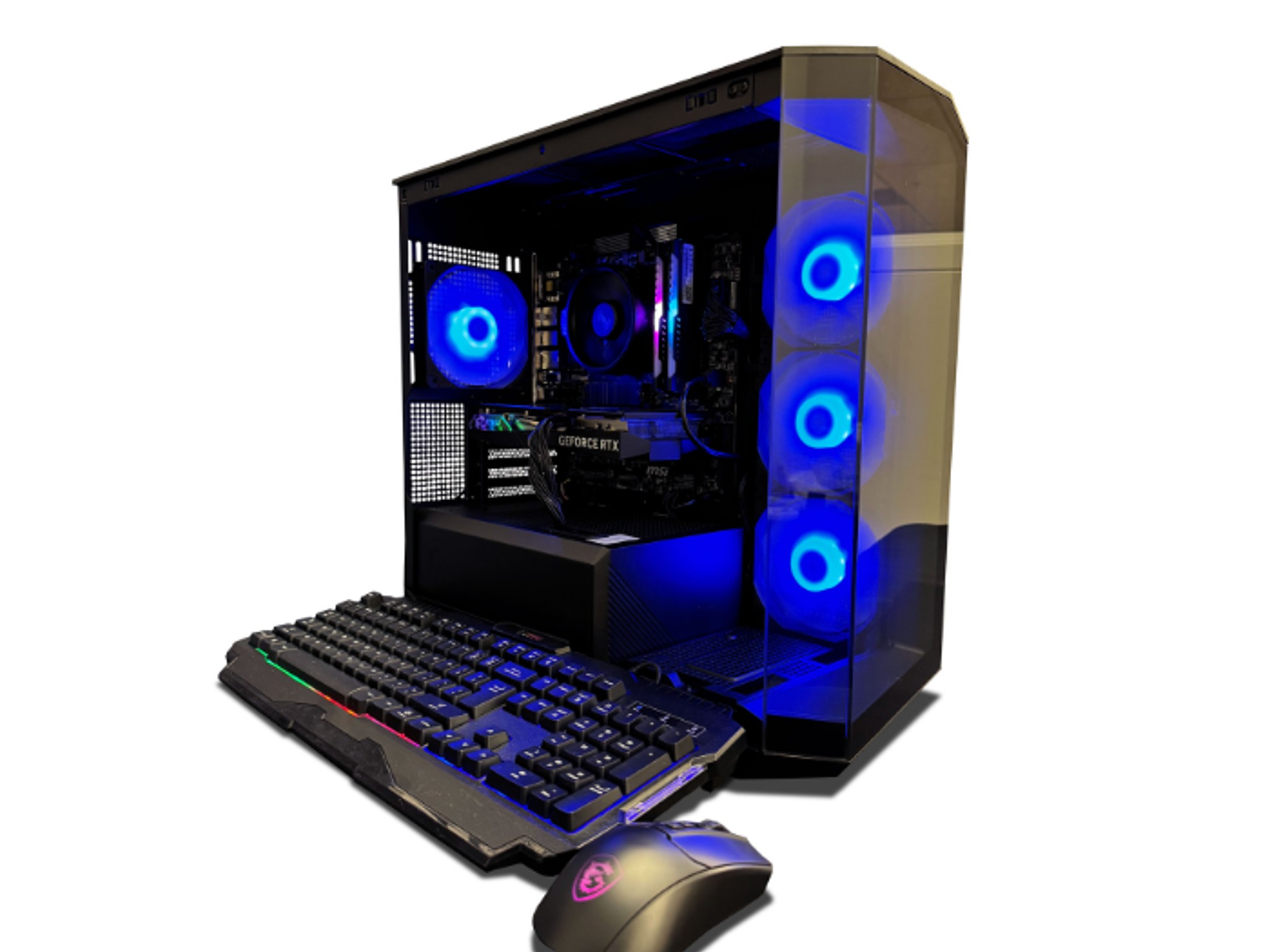 TitanX 4060 PC AMD Ryzen 5 5600X, Geforce RTX 4060, 1TB NVME SSD, 16GB DDR4 RAM 3600, Windows 11