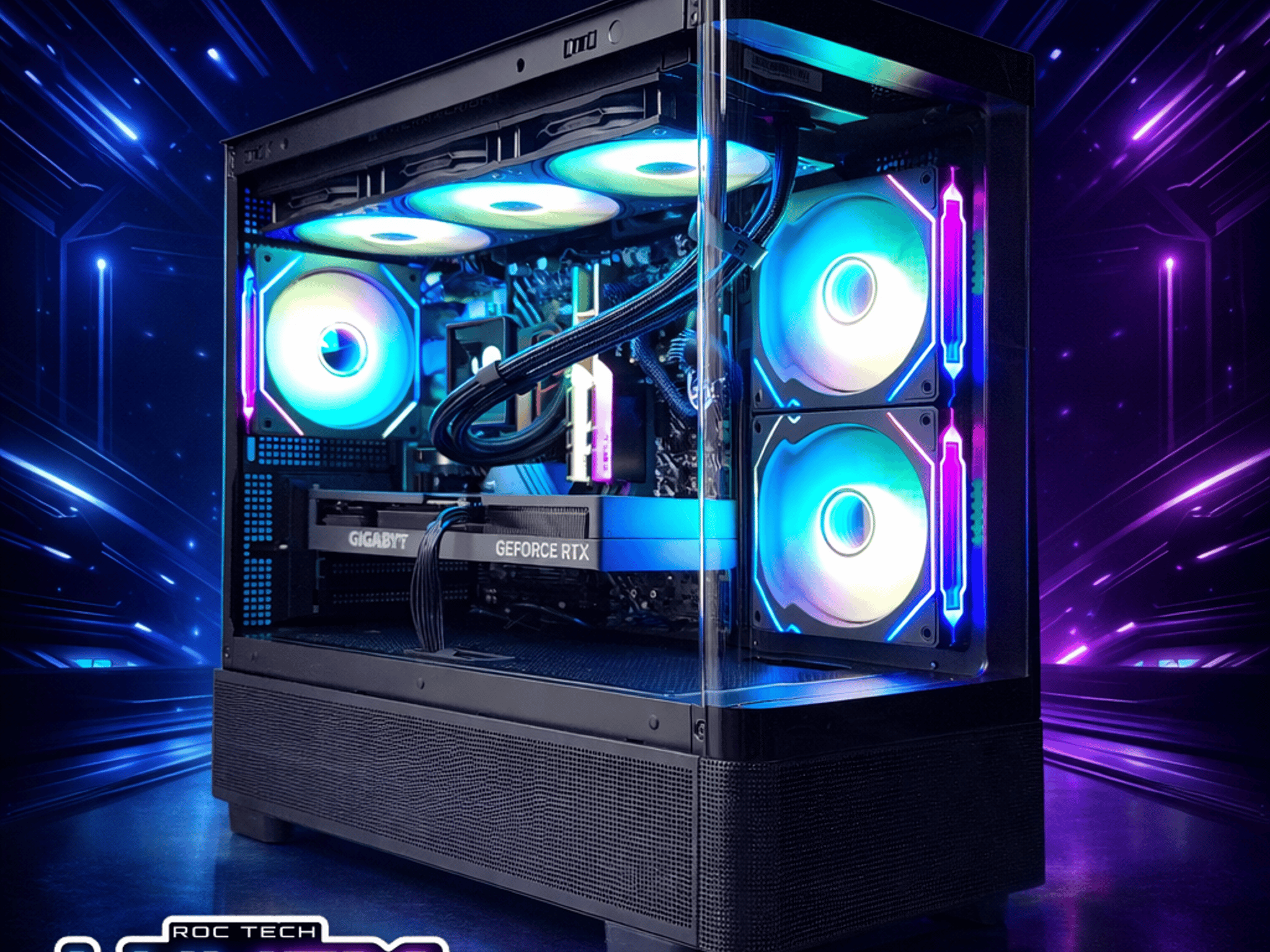 LUMEX Gaming PC | RTX 4060 Ti | i5-13500T | LCD AIO | High Performance