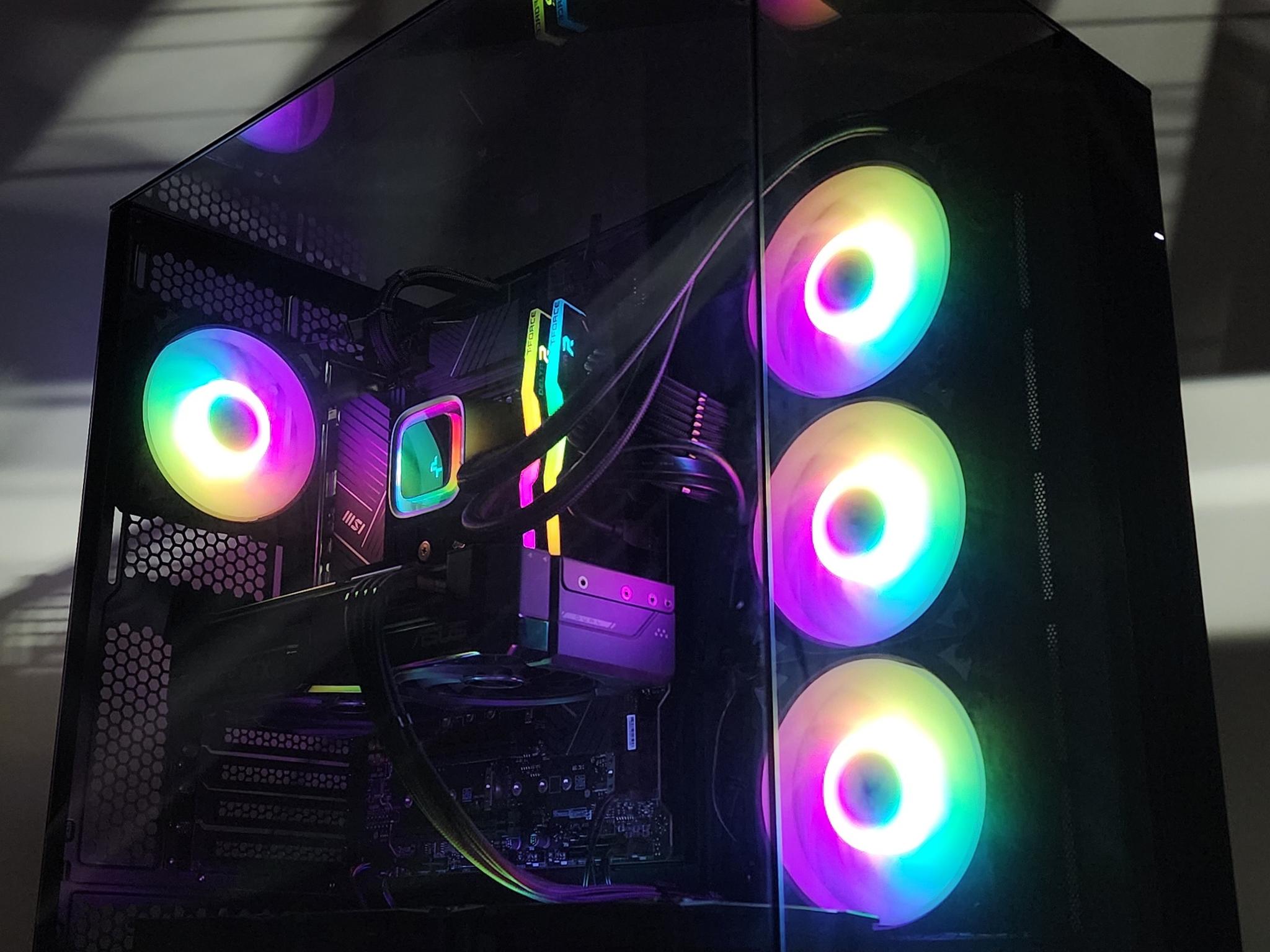 Gaming PC i7-12700KF 32GB RAM 1TB SSD RTX 4070 12GB Windows 11 Computer