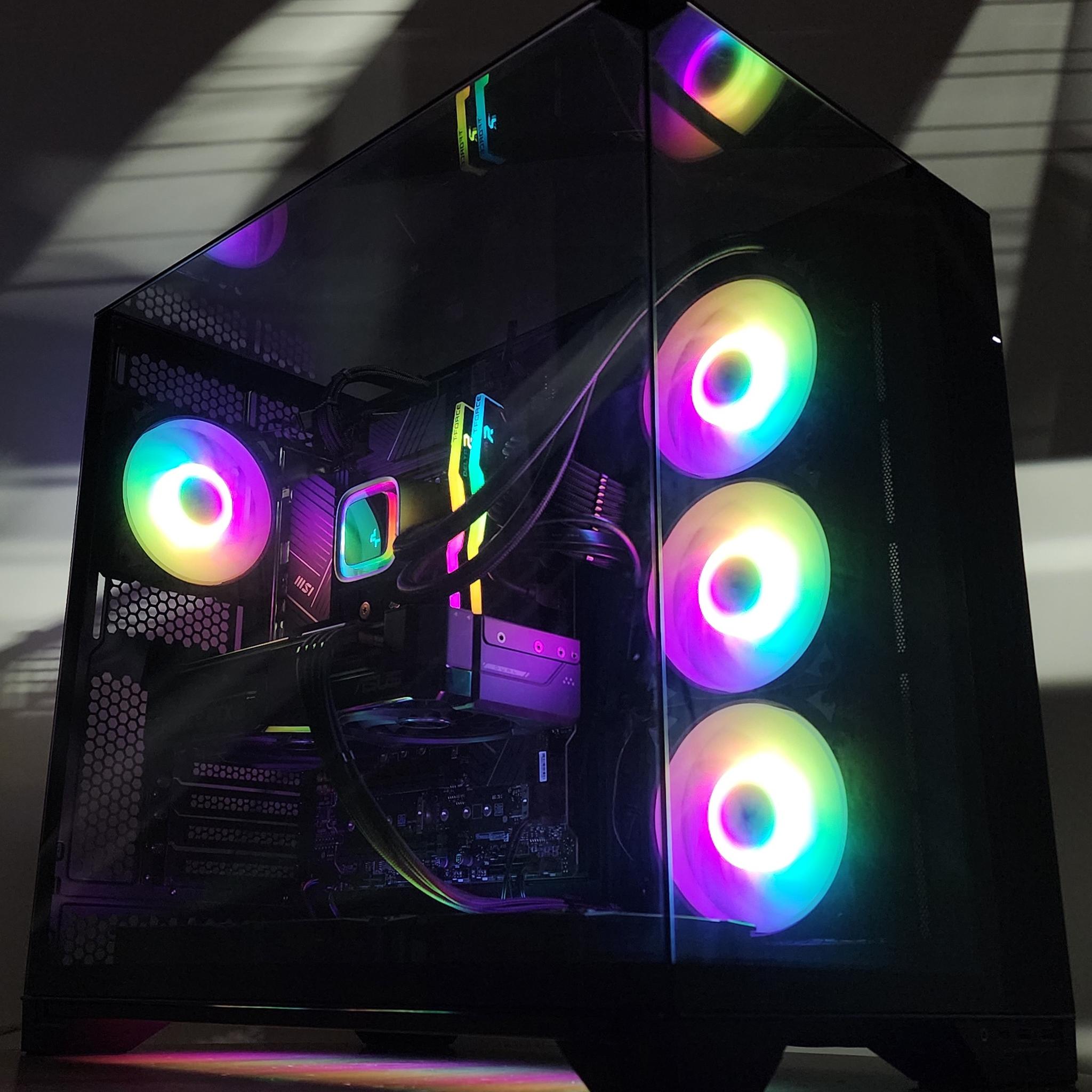Gaming PC i7-12700KF 32GB RAM 1TB SSD RTX 4070 12GB Windows 11 Computer