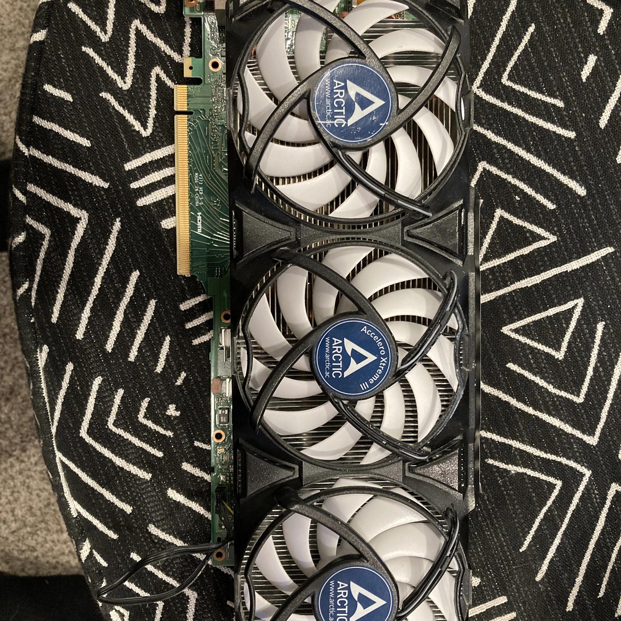 Collection of assorted low/mid-range to high end GPUs (being sold all together)