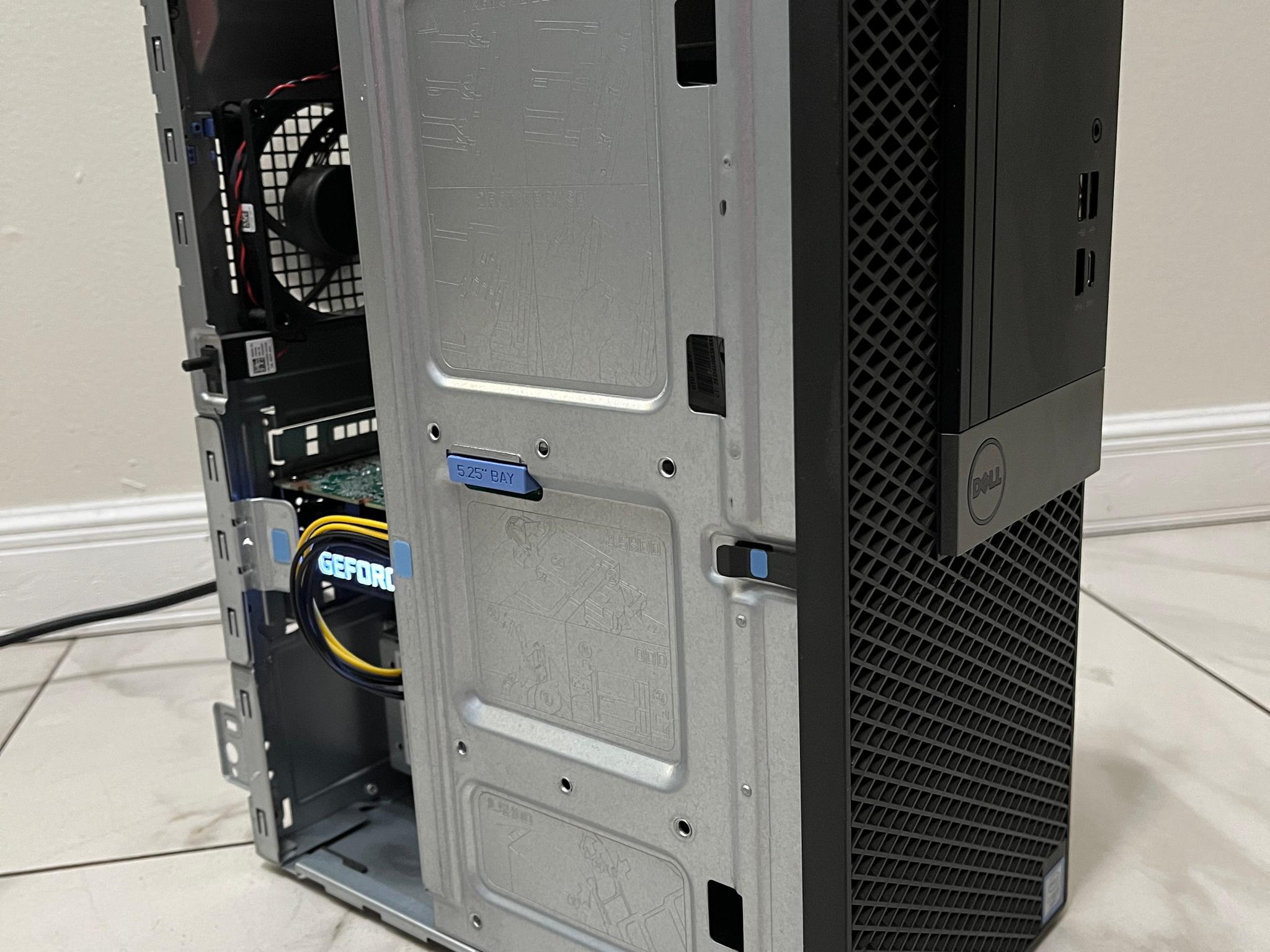 NVIDIA RTX 3050, Intel i7-7700, 16GB RAM, 750GB Storage - Dell Gaming PC w/Wi-Fi, BT