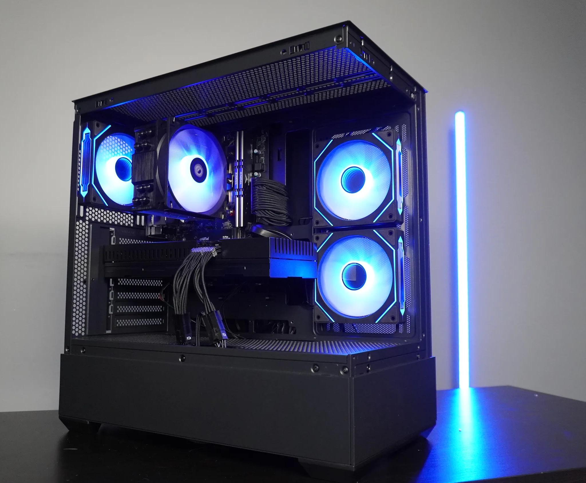 🖤Stealth🖤 1440p/1080p Value for 💲 PC |  🧡RX 5700XT 🧡Ryzen 5 5600 | 16GB RAM 💪| 1TB NVME 🔥