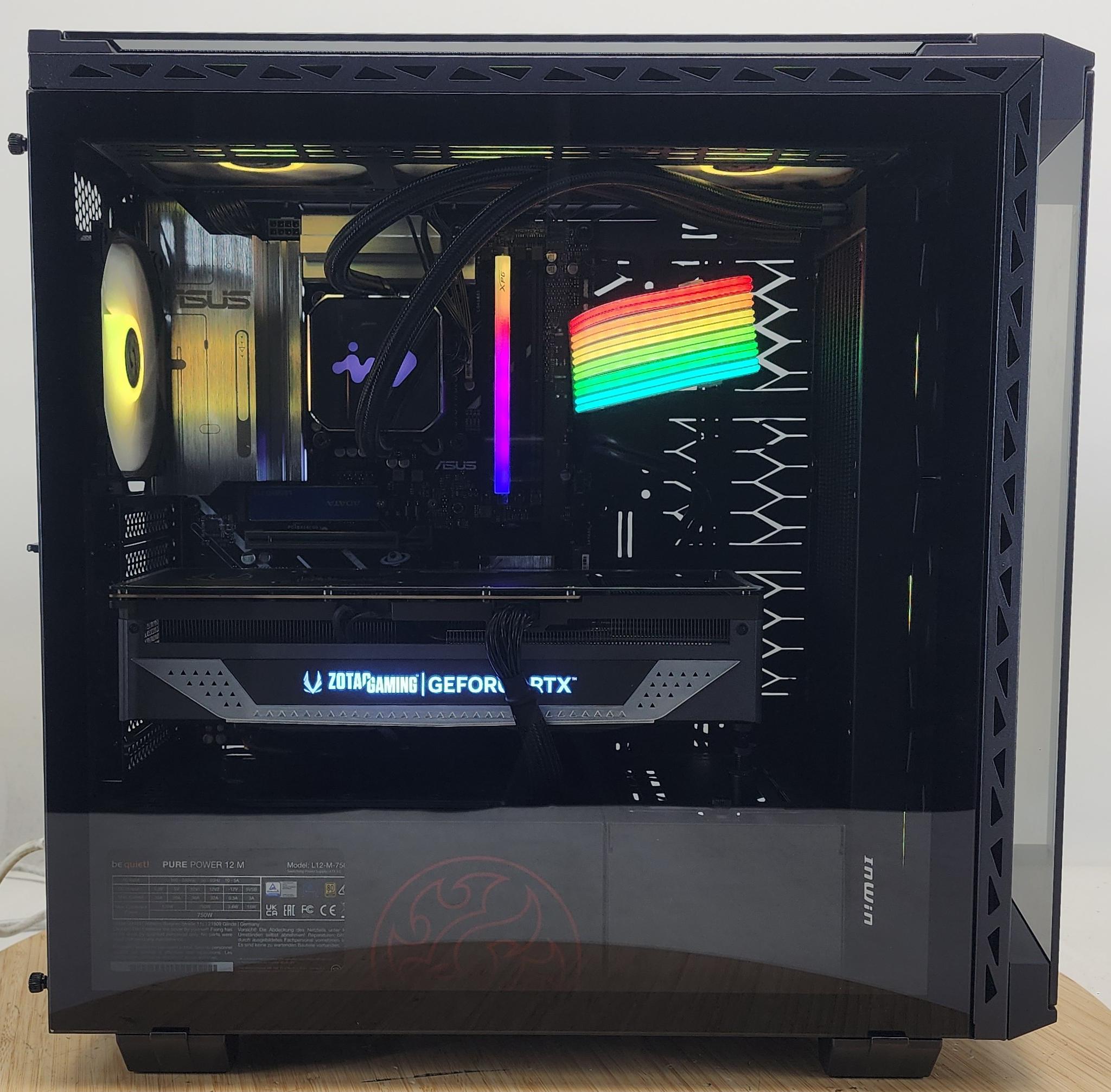 Gaming PC Ultra 5 250KF 16GB RAM 1TB SSD RTX 4070 Ti SUPER 16GB Win11 Computer