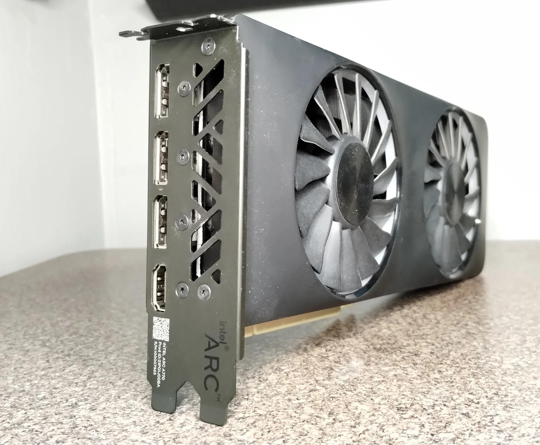 Intel Arc A770 16GB Limited Edition complete w/original box and accessories!