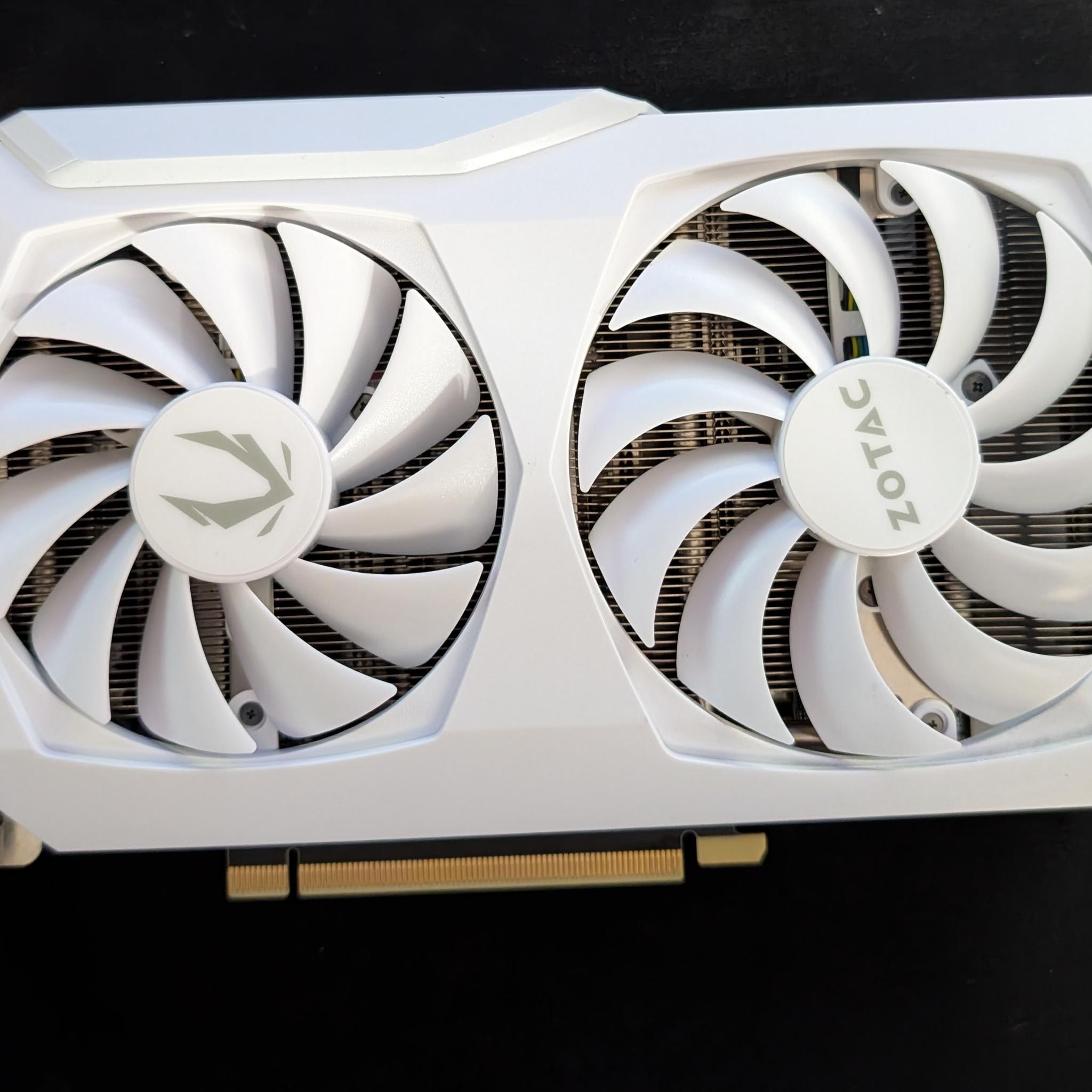 ZOTAC GeForce RTX 3060 Ti AMP White Edition LHR 8GB GDDR6 Graphics Card