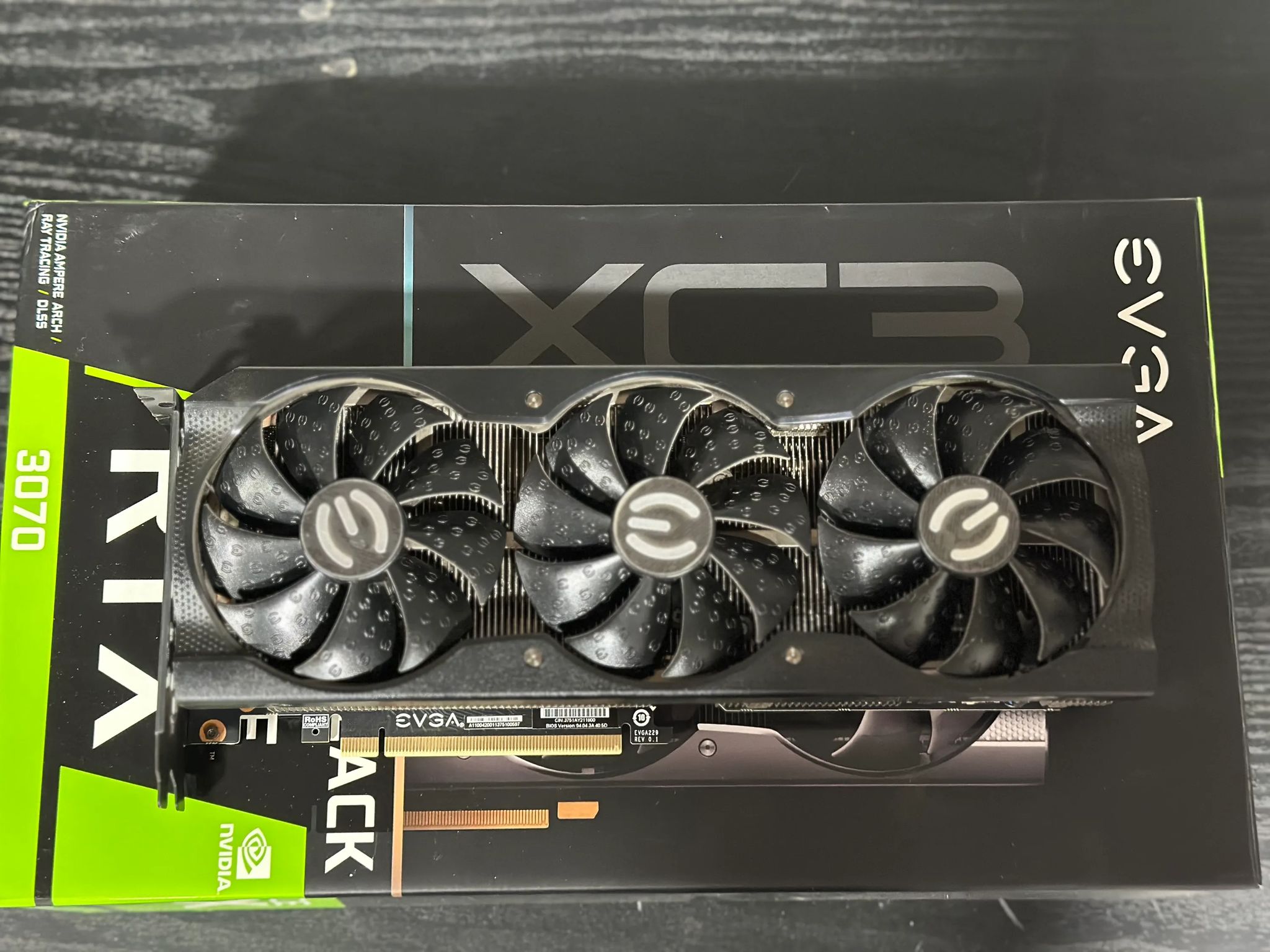 EVGA GeForce RTX 3070 XC3 ULTRA GAMING Video Card, 8GB GDDR6, iCX3 Cooling
