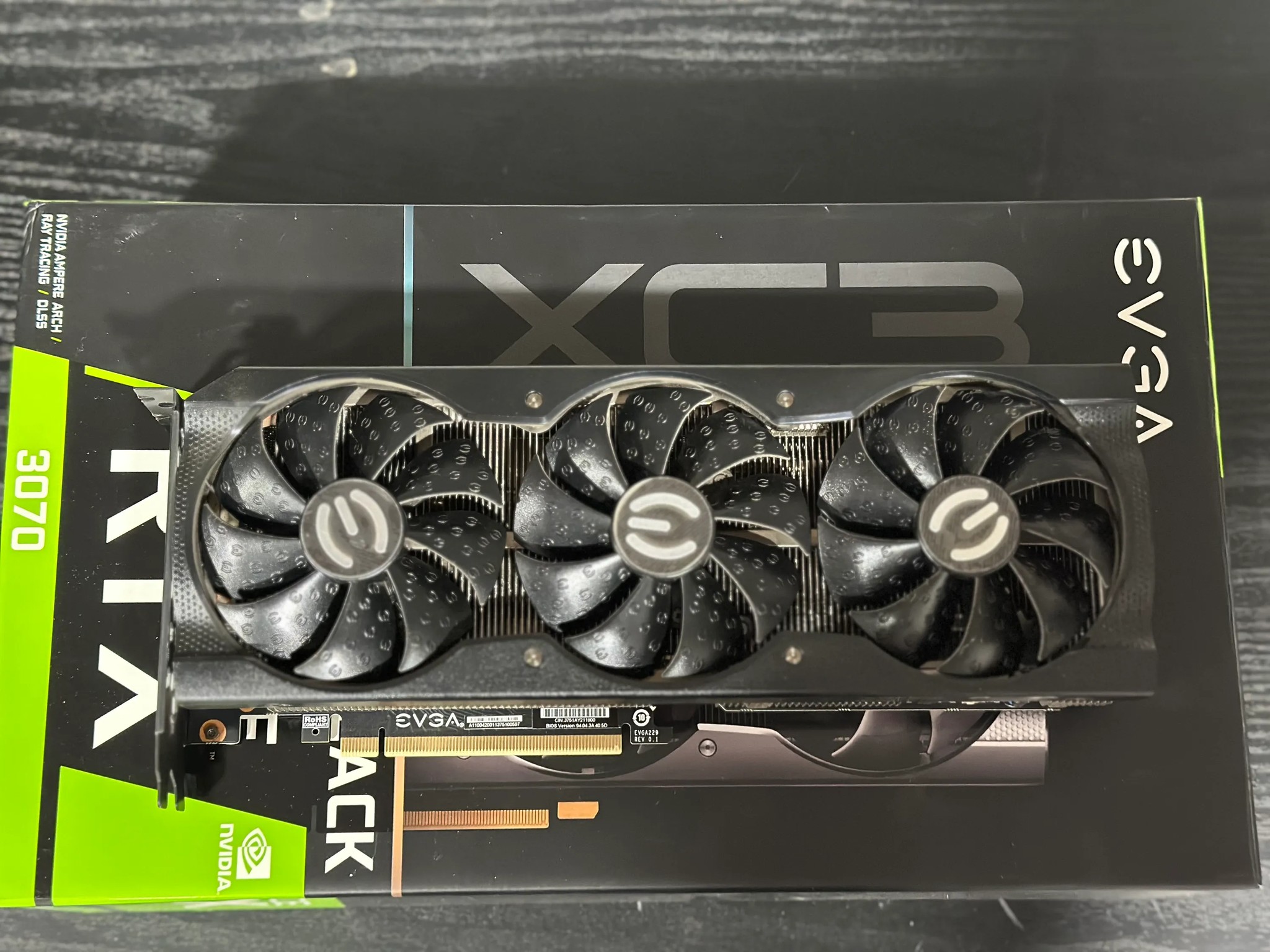 EVGA GeForce RTX 3070 XC3 ULTRA GAMING Video Card, 8GB GDDR6, iCX3 Cooling
