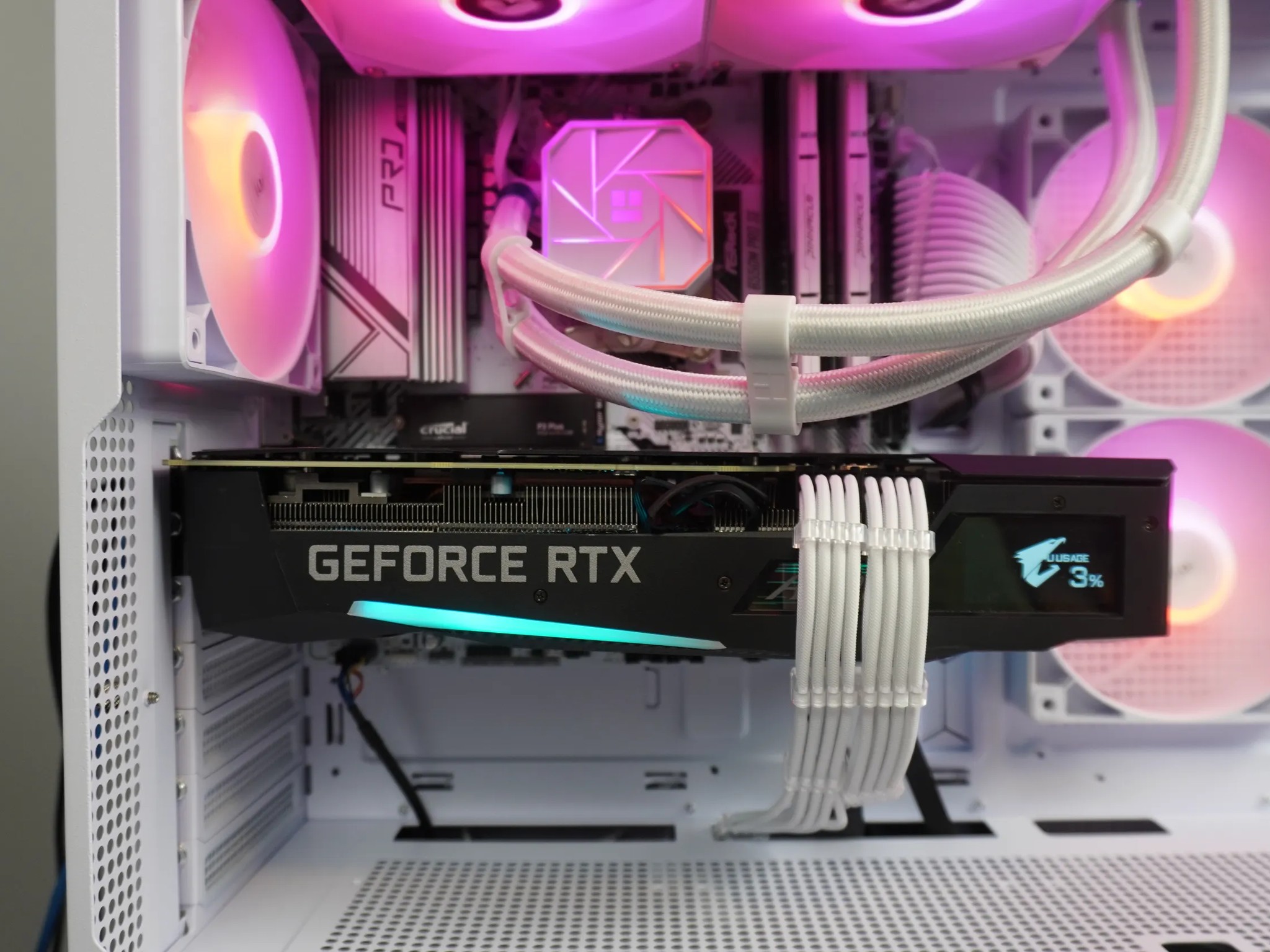 🤍WHITE BEAST🤍 1440p/1080p MACHINE 💚RTX 3070 🧡Ryzen 7 5700x | 1TB NVME ‼ | 32GB DDR4 ‼  | WIFI ‼