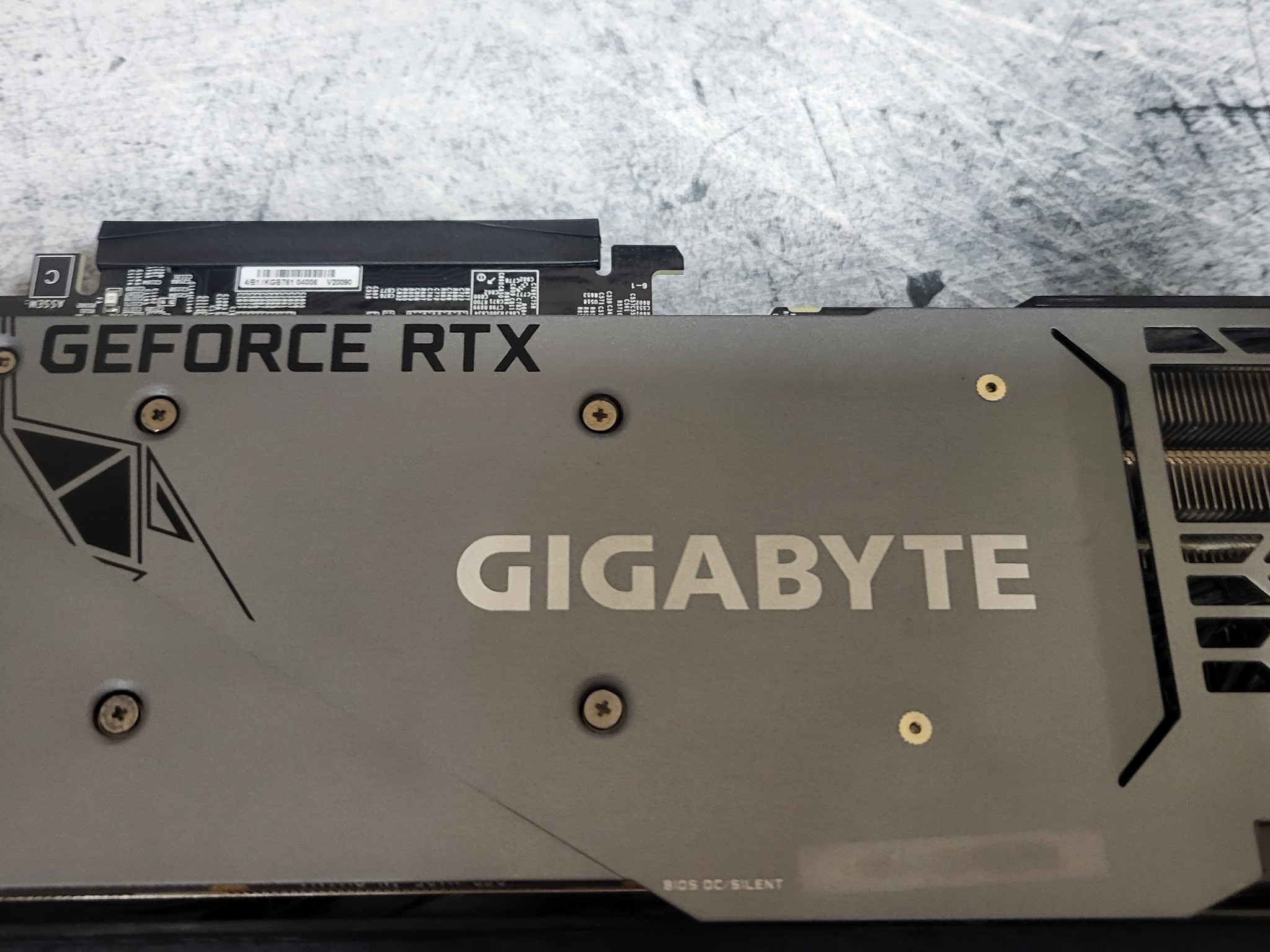 RTX GIGBAYTE 3070 OC With Box