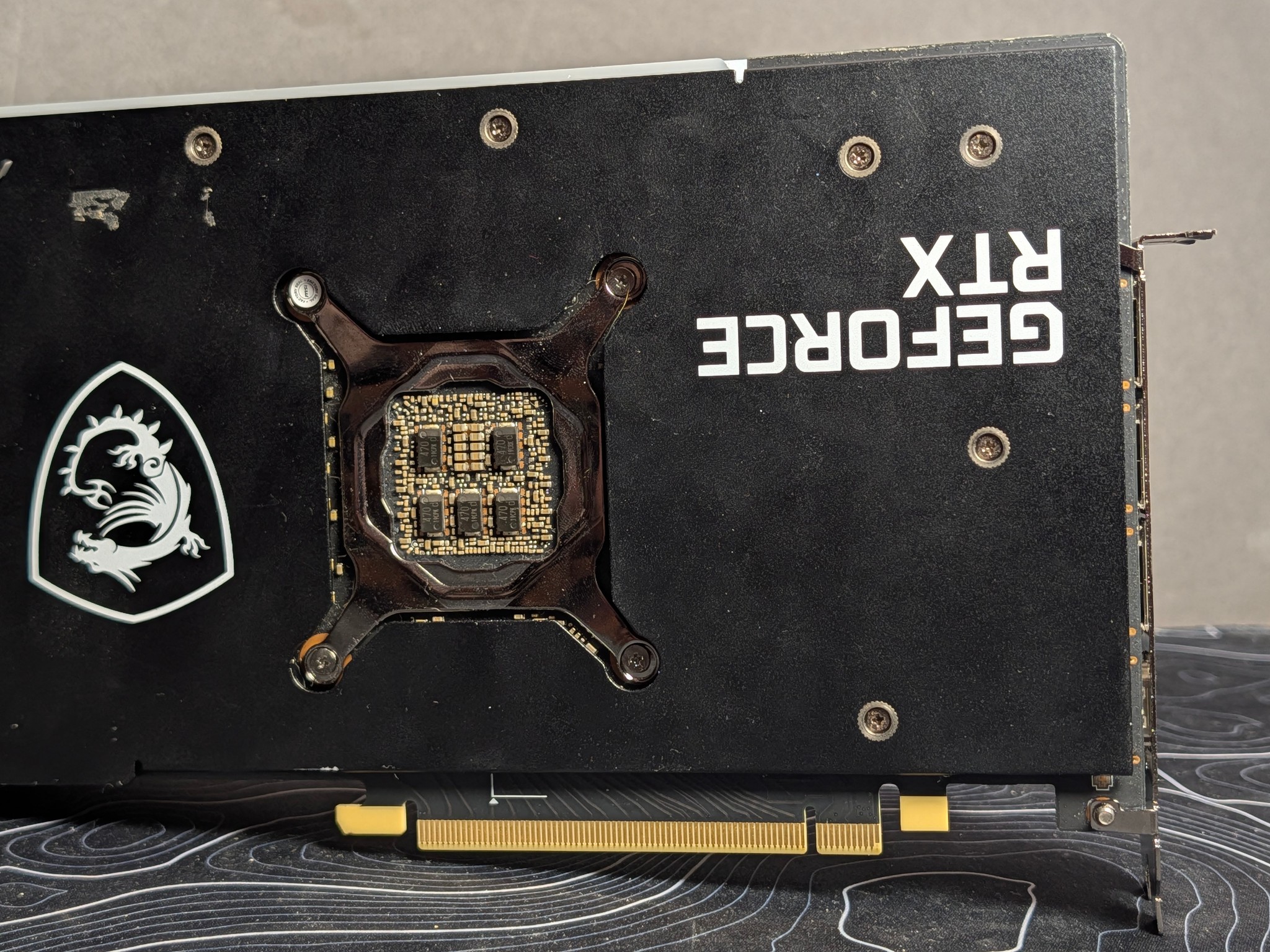 MSI GeForce RTX 3080 GAMING Z TRIO 10G LHR - For Parts