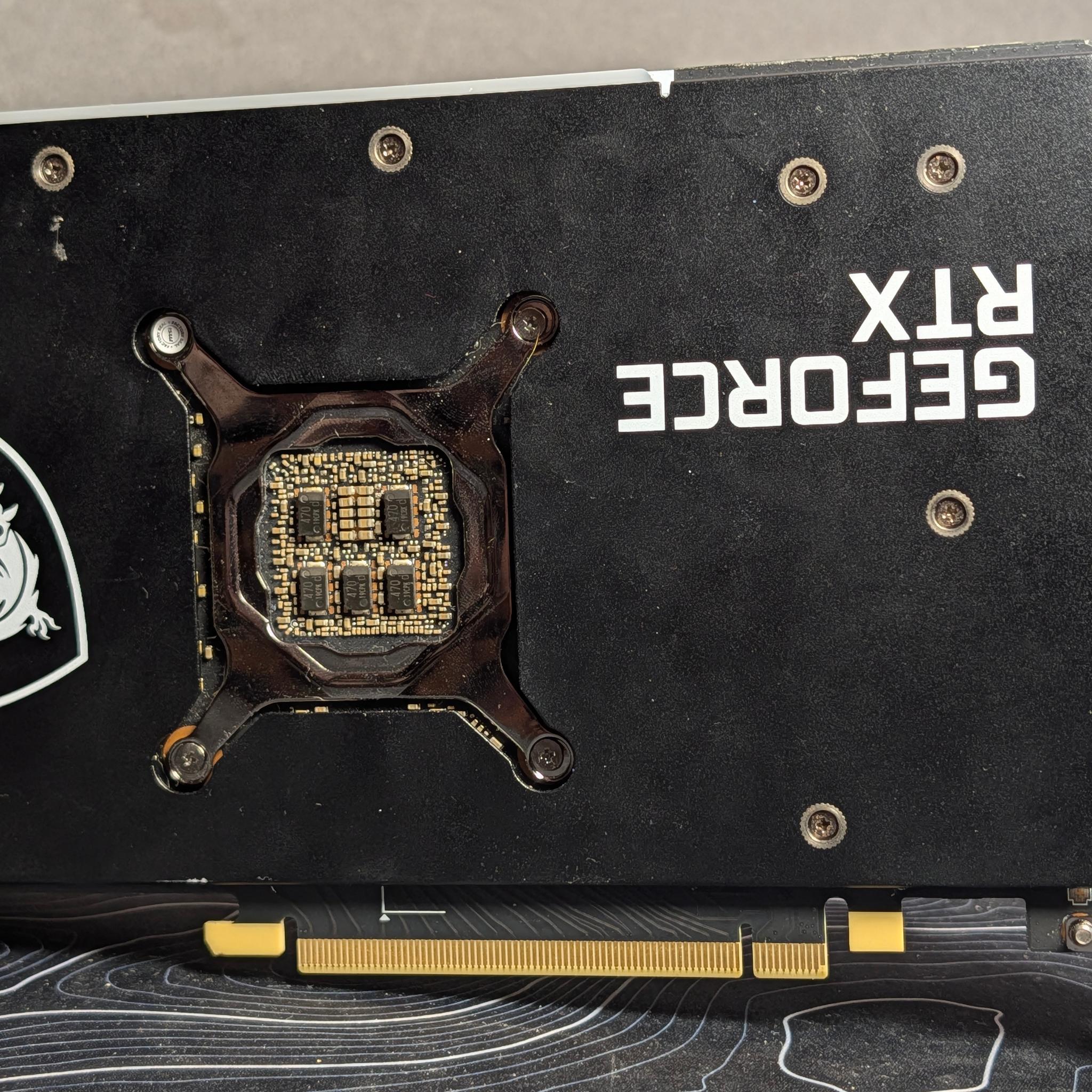 MSI GeForce RTX 3080 GAMING Z TRIO 10G LHR - For Parts