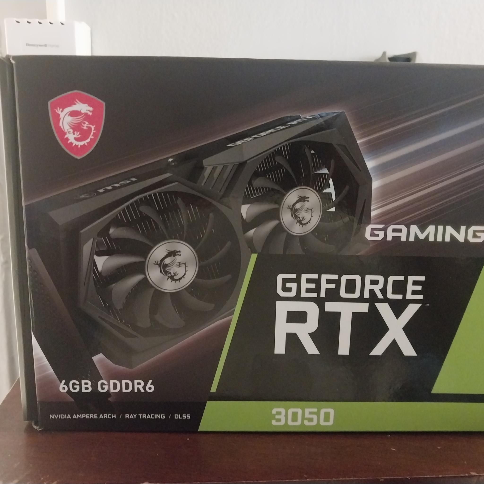 NVIDIA GeForce GTX 3050