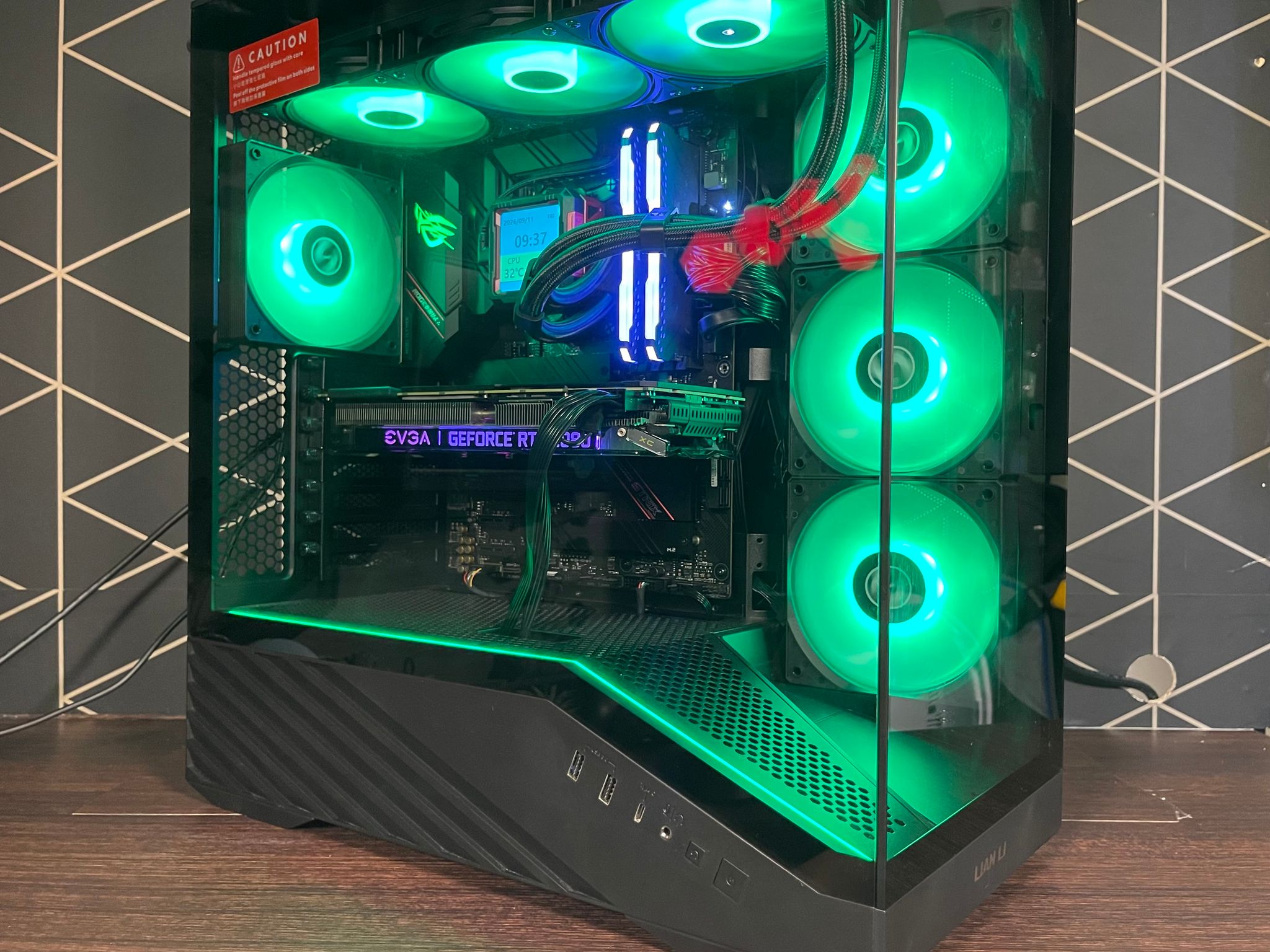 🌟Gaming PC/ RTX 2080/ Ryzen 7 5700/ 16Gb RAM/ 1Tb/ Liquid cooled.🌟