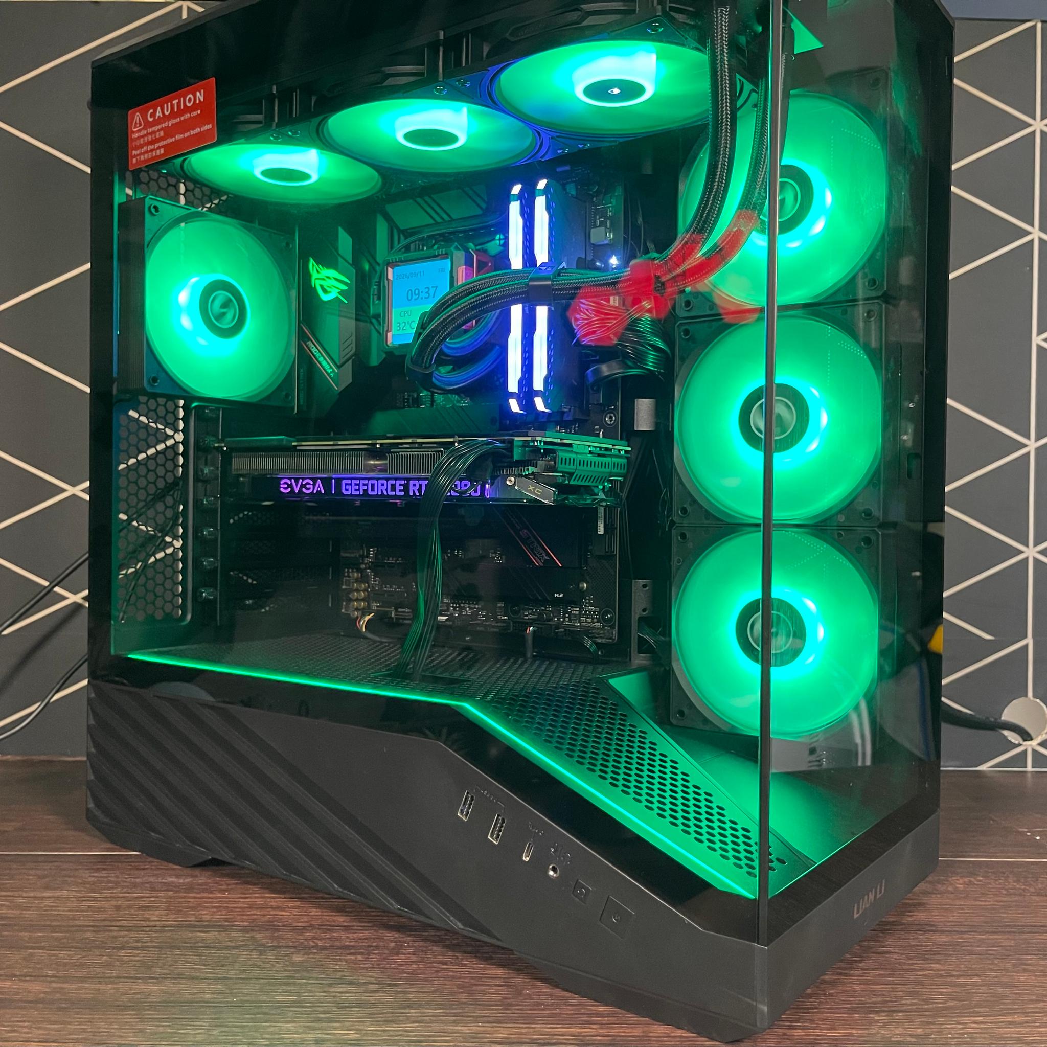 🌟Gaming PC/ RTX 2080/ Ryzen 7 5700/ 16Gb RAM/ 1Tb/ Liquid cooled.🌟