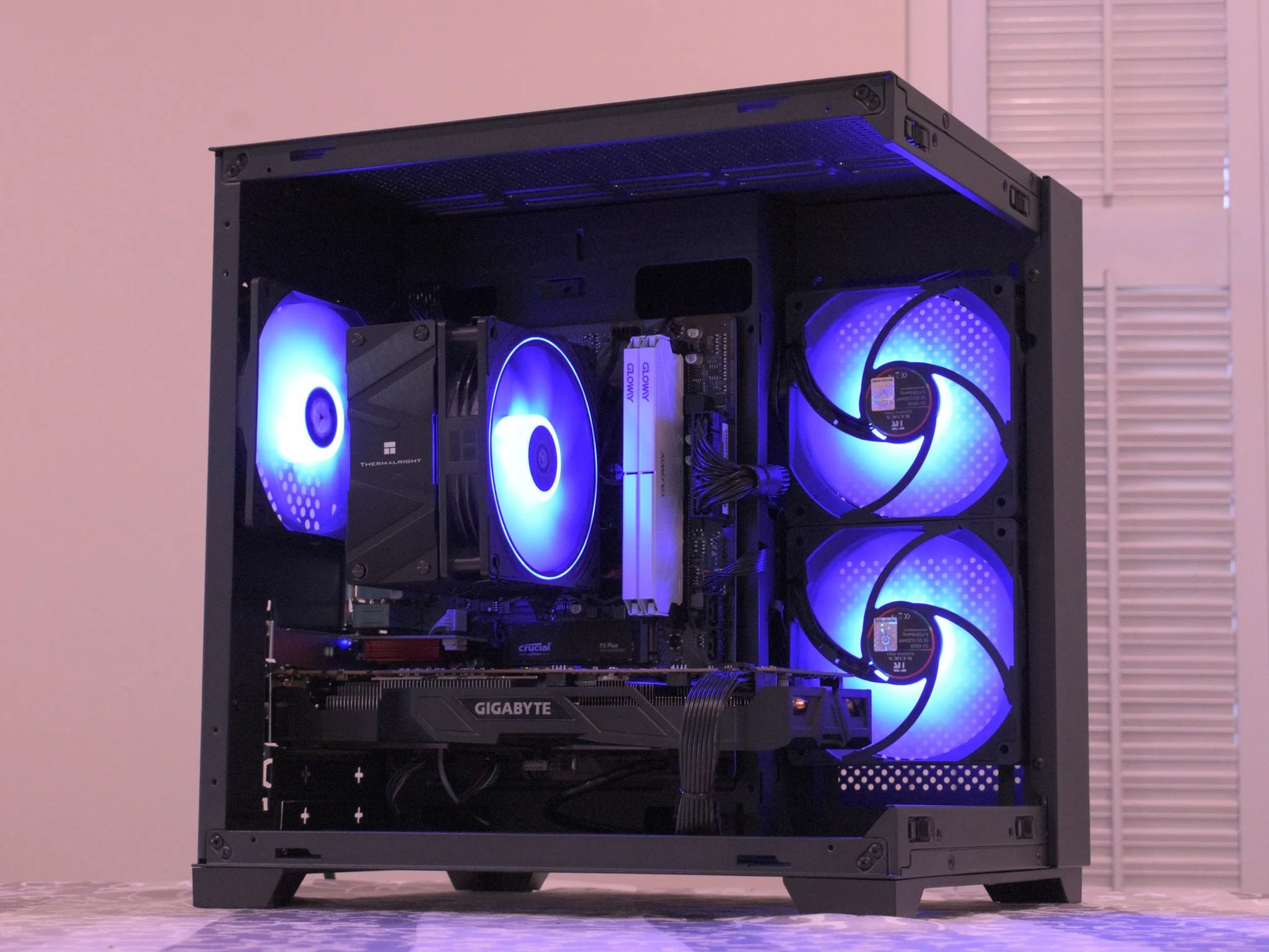 🎮Budget Gamer🎮 Ryzen 5 3600 | GTX 1070 8GB | 16GB DDR4 | 1TB nVME SSD | 1080p Black Gaming PC RGB