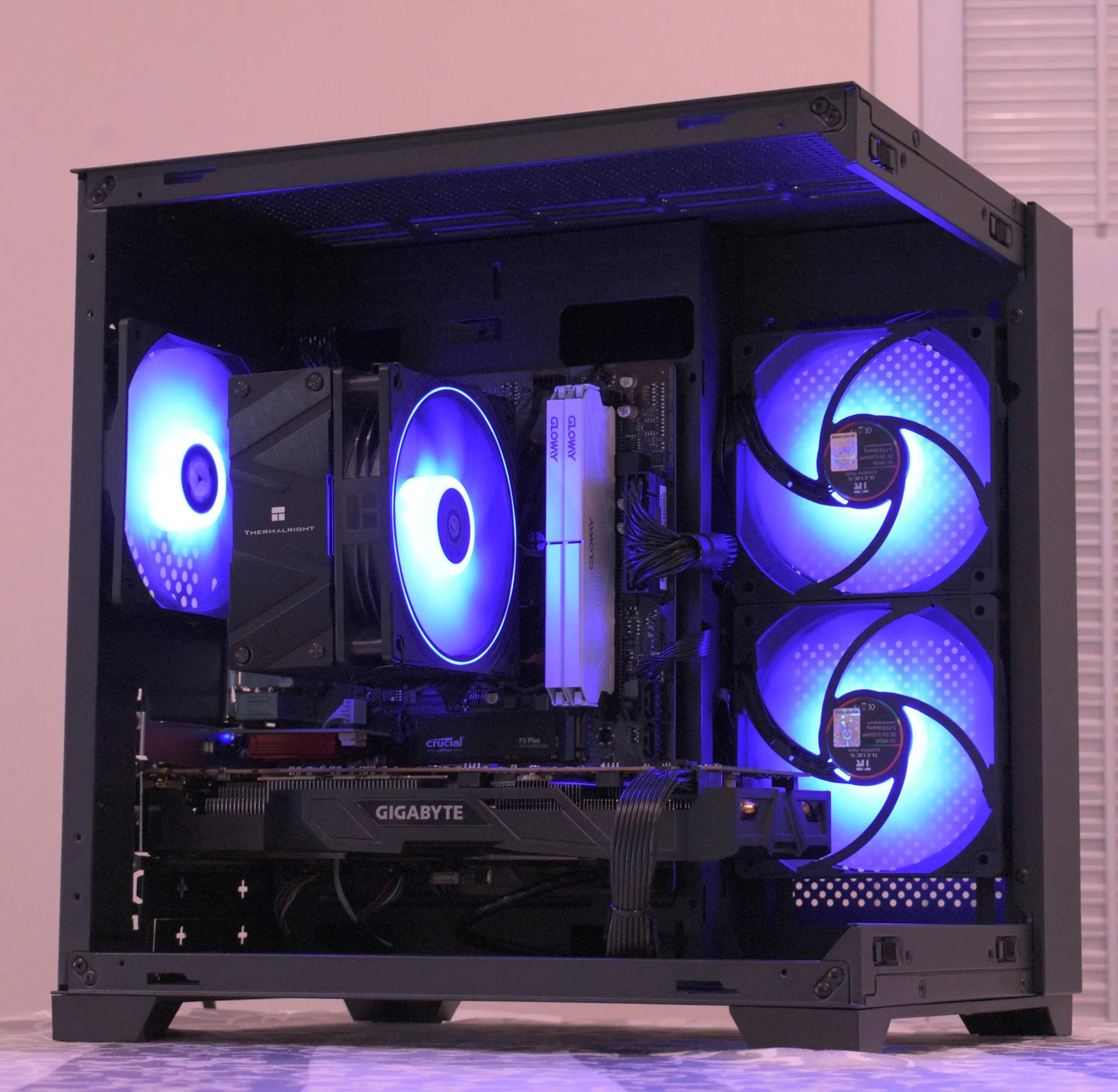 🎮Budget Gamer🎮 Ryzen 5 3600 | GTX 1070 8GB | 16GB DDR4 | 1TB nVME SSD | 1080p Black Gaming PC RGB