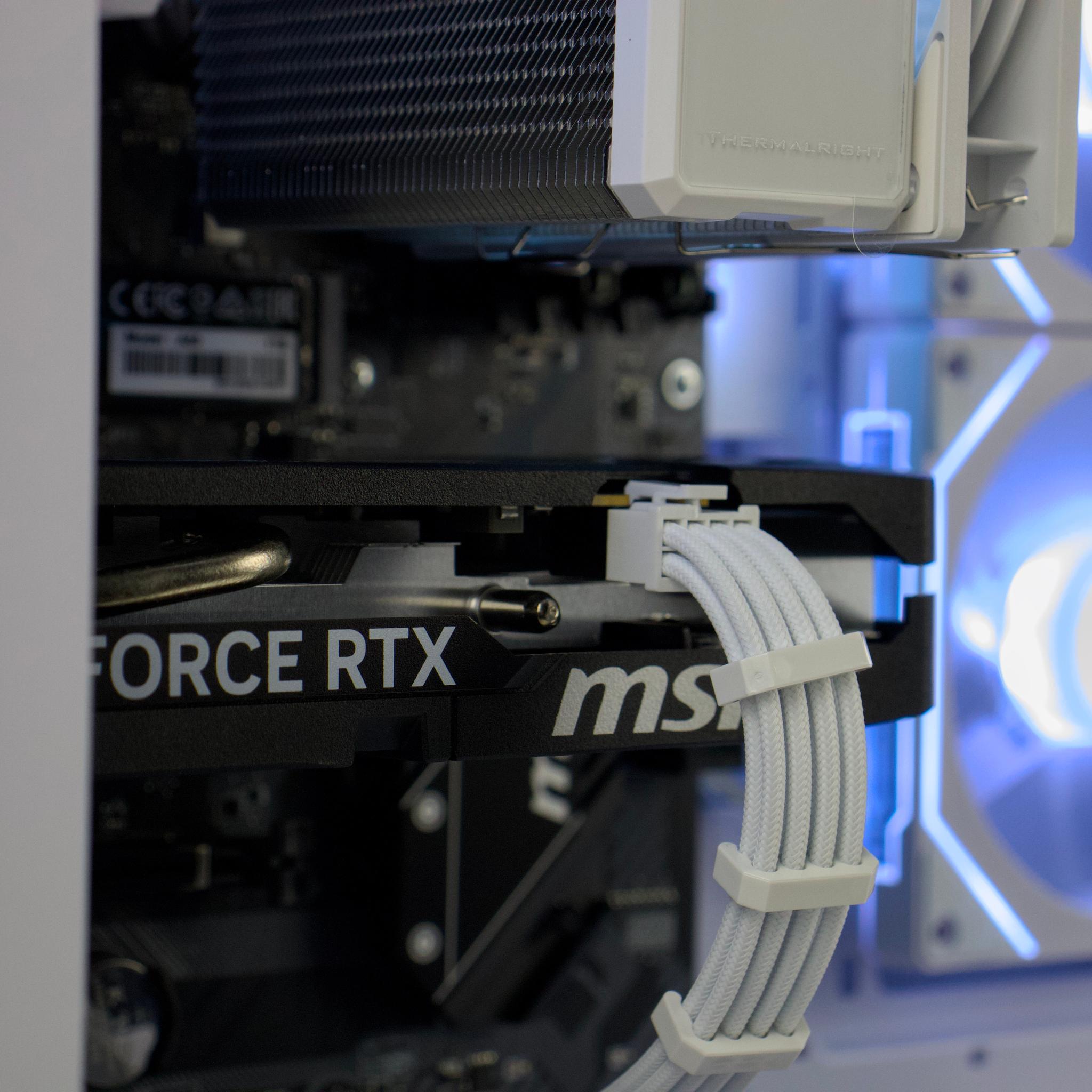 ⚪🔵  Gaming PC - RTX 5060 - Ryzen 5 5600XT - 32GB Ram - 1TB NVMe SSD - Digital Display 🔵⚪