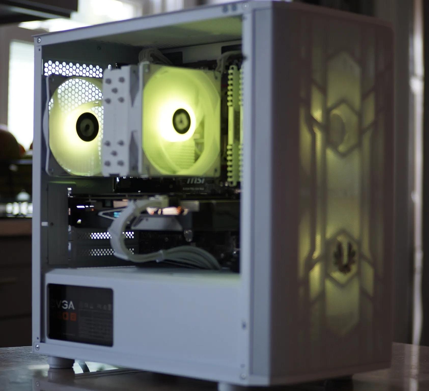 Ryzen 5 2600, RX 5500XT White Gaming/Streaming PC