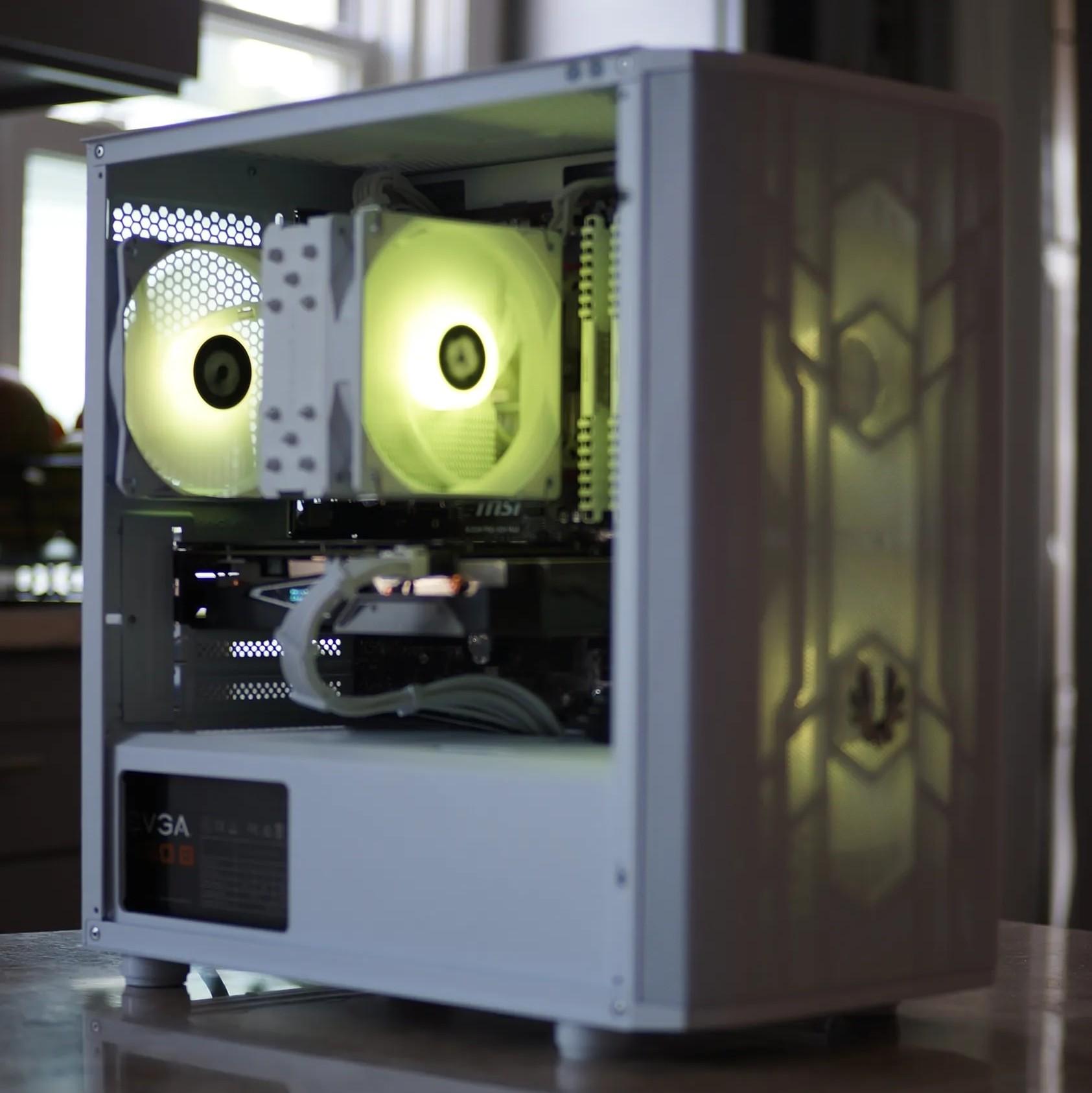 Ryzen 5 2600, RX 5500XT White Gaming/Streaming PC
