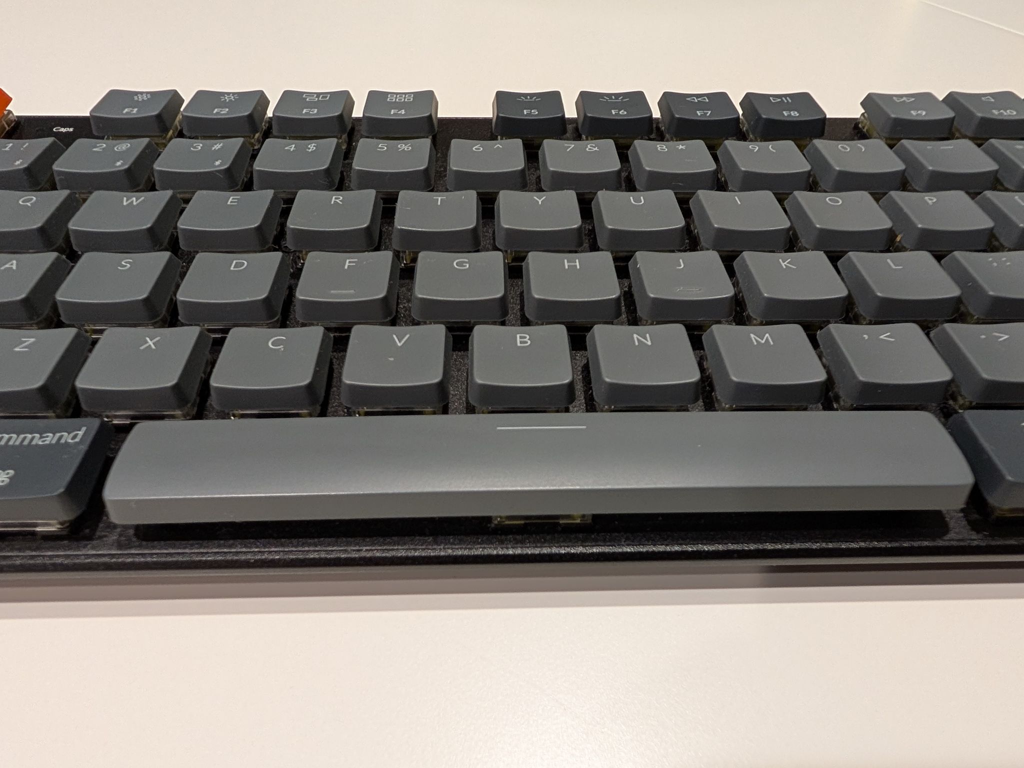 Keychron K1 Bluetooth Mechanical Keyboard Ultra-Slim Tenkeyless Optical Banana Switches